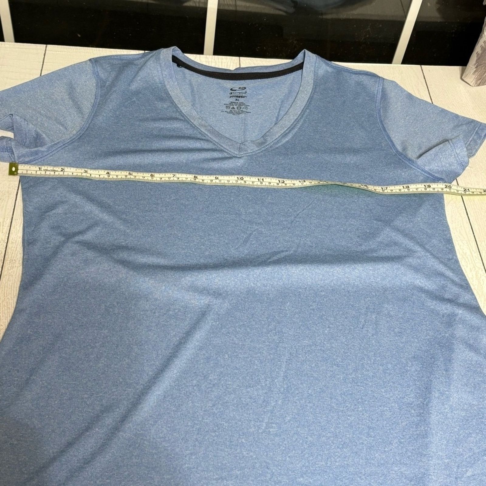 Other C9 by Champion Light Blue Short Sleeve Workout Shirt Size XL Size XL / US 12-14 / IT 48-50 - 7 Thumbnail