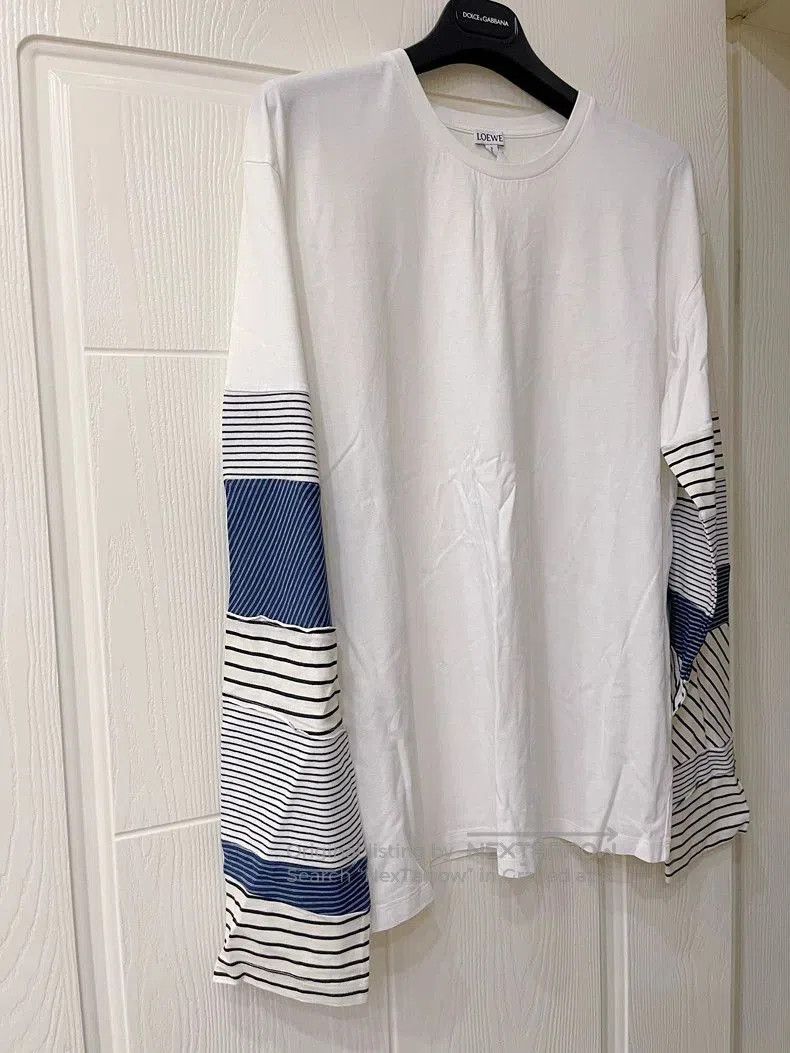Loewe LOEWE Stripe Paneled Long Sleeve T. Size US L / EU 52-54 / 3 - 2 Thumbnail