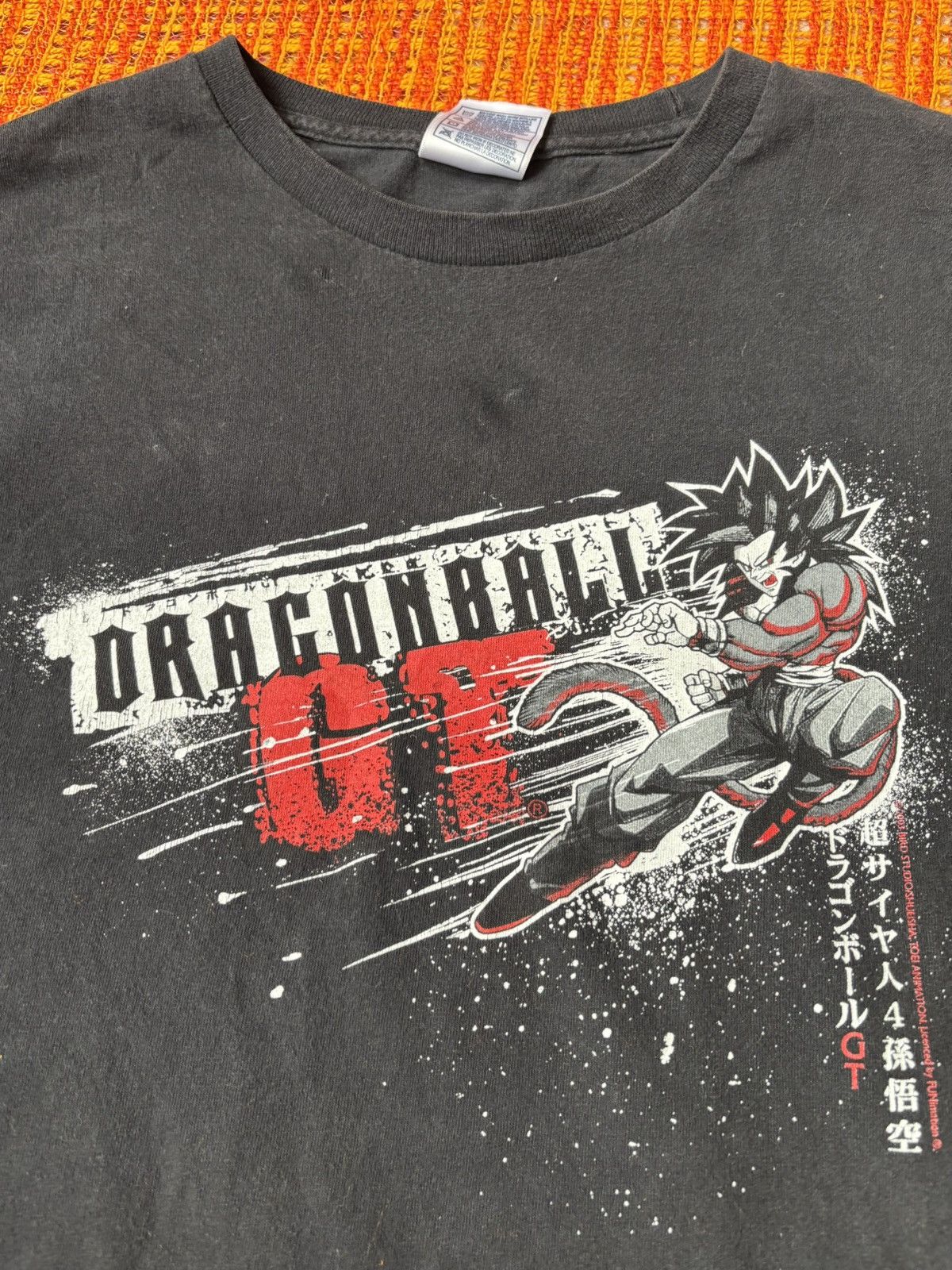 Other 2003 Dragon Ball GT super saiyin 4 Goku t shirt Size US XL / EU 56 / 4 - 2 Thumbnail