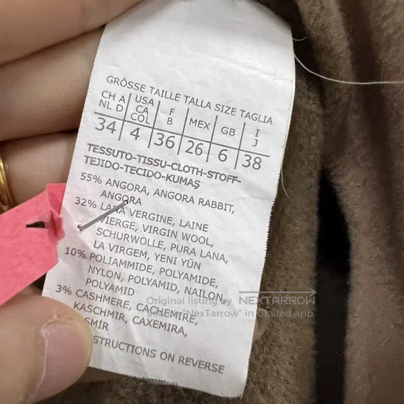 Max Mara Max Mara Pink Coat Size S / US 4 / IT 40 - 4 Thumbnail