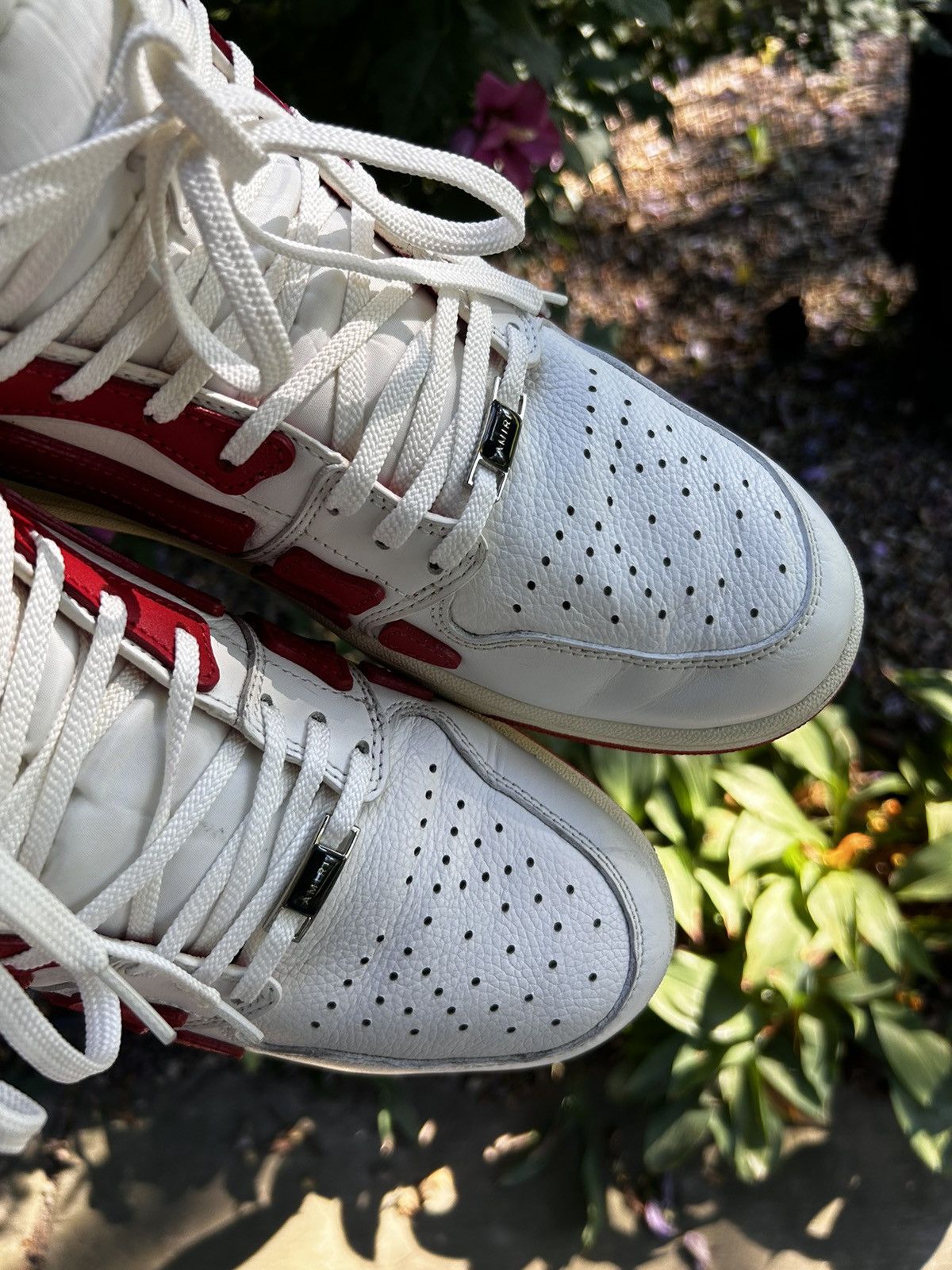 Amiri Amiri Skel High ‘Red/White’ Size 46 (13US) Size US 13 / EU 46 - 6 Thumbnail
