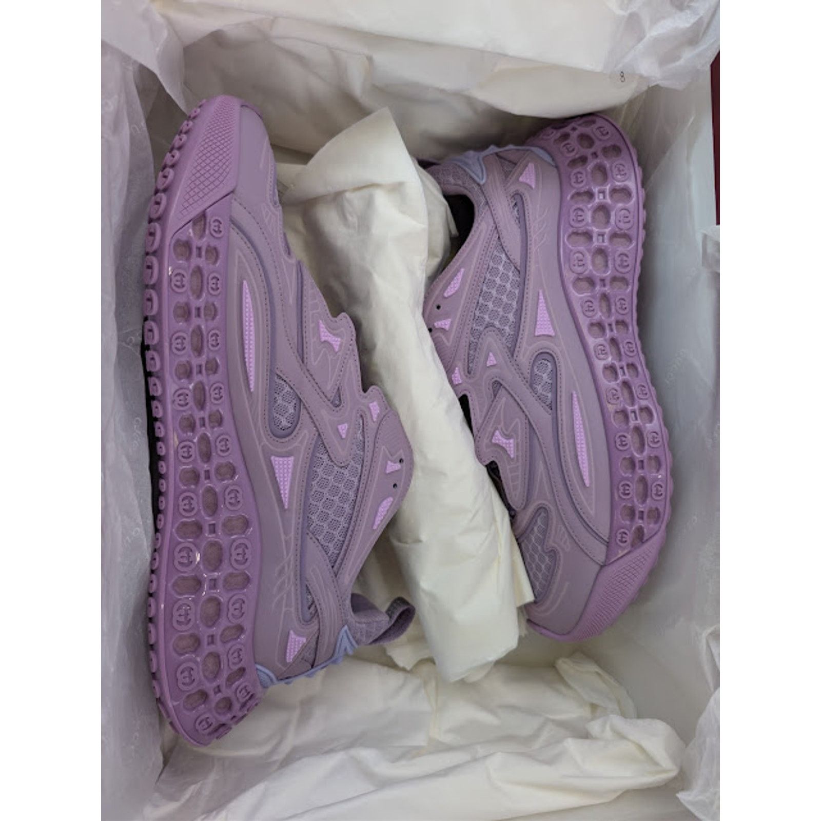 Gucci o1rshd1 Cub3d Sneaker in Purple Demetra Size US 11 / EU 44 - 22 Thumbnail