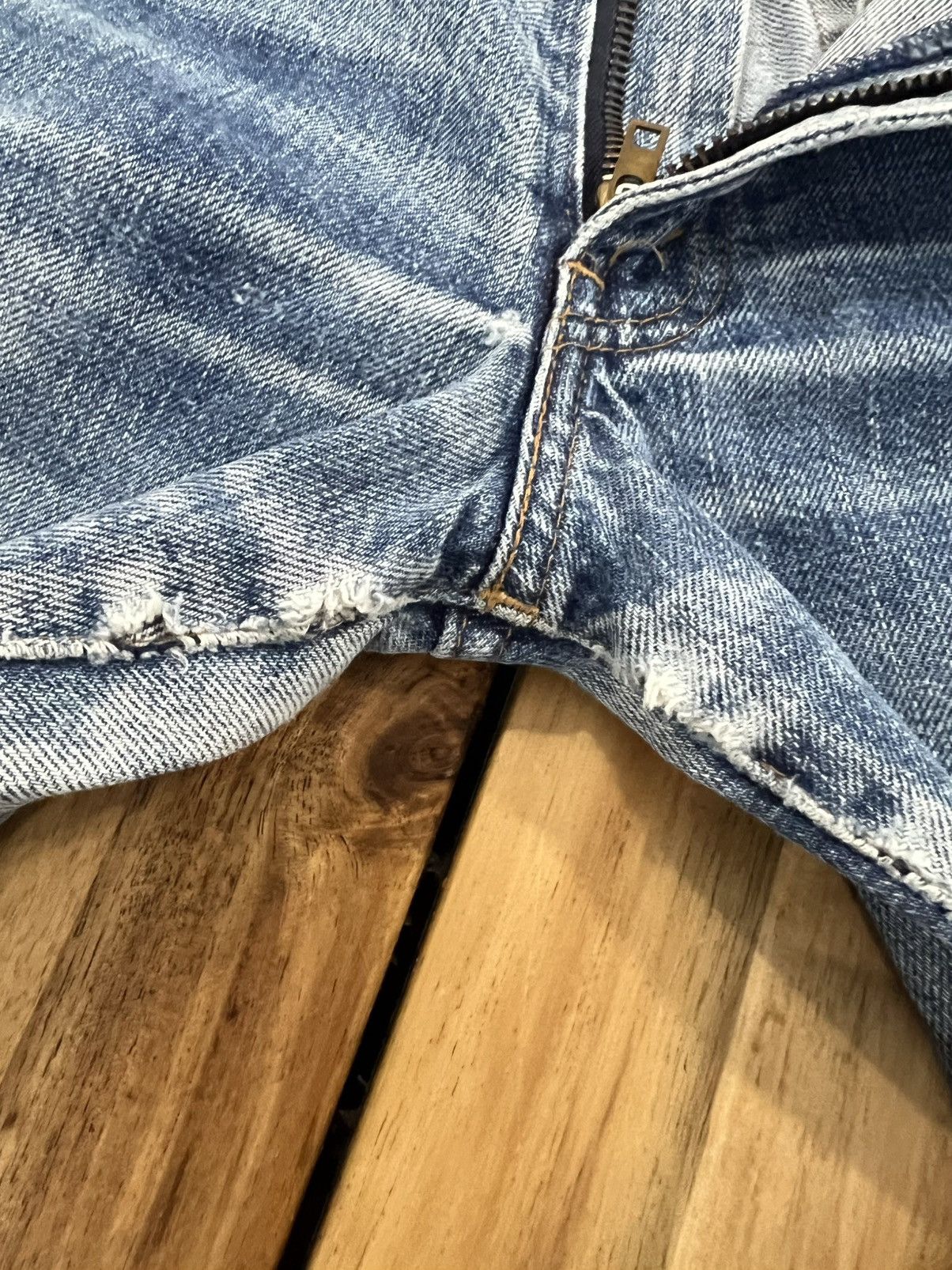 Levi's Vintage 90’s Levis 502XX Big E Jeans Denim Size US 28 / EU 44 - 14 Thumbnail