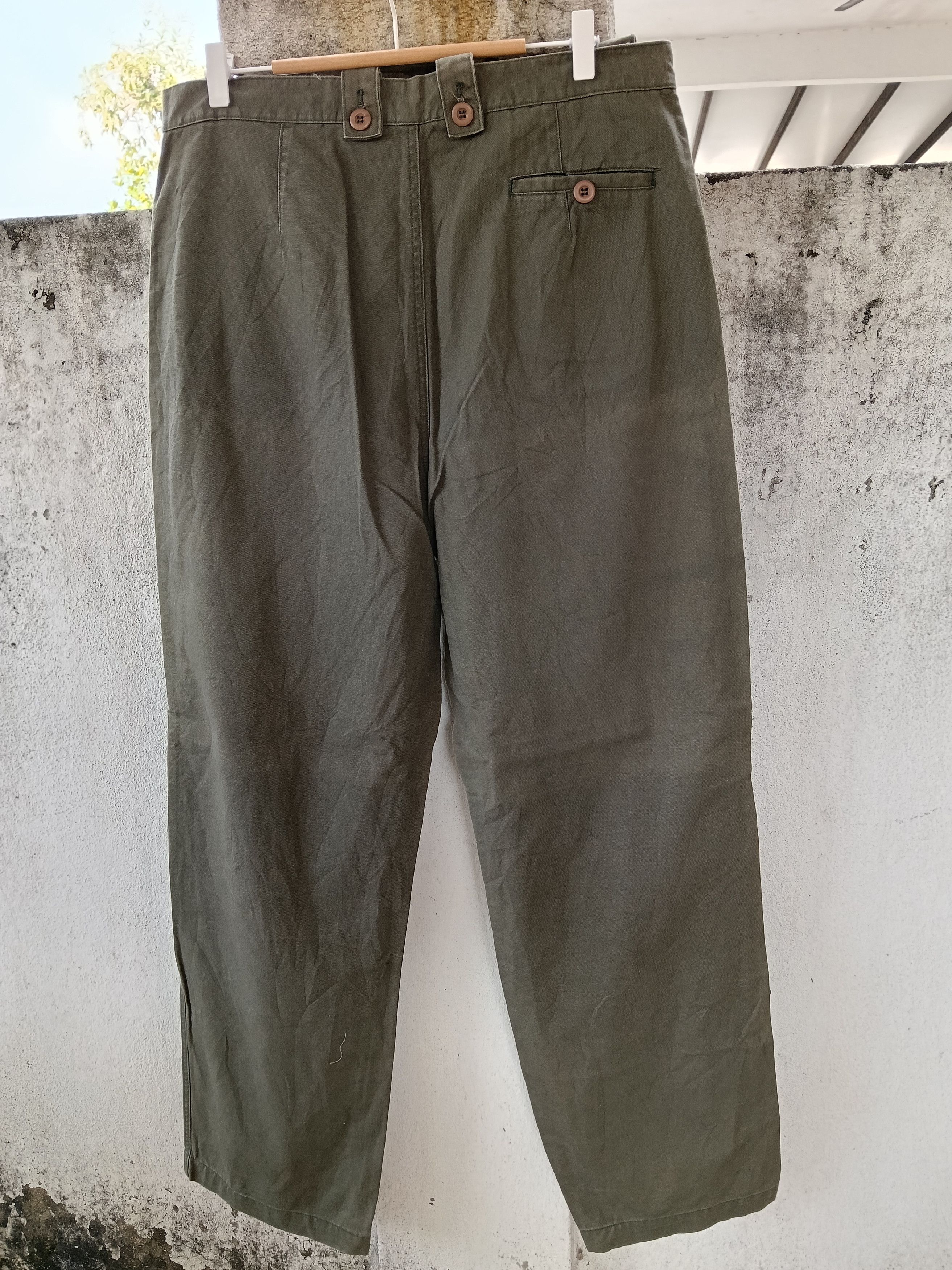 Japanese Brand 💥Japanese Brand Yokohama Staff Loose Pants 💥 Size US 35 - 5 Thumbnail