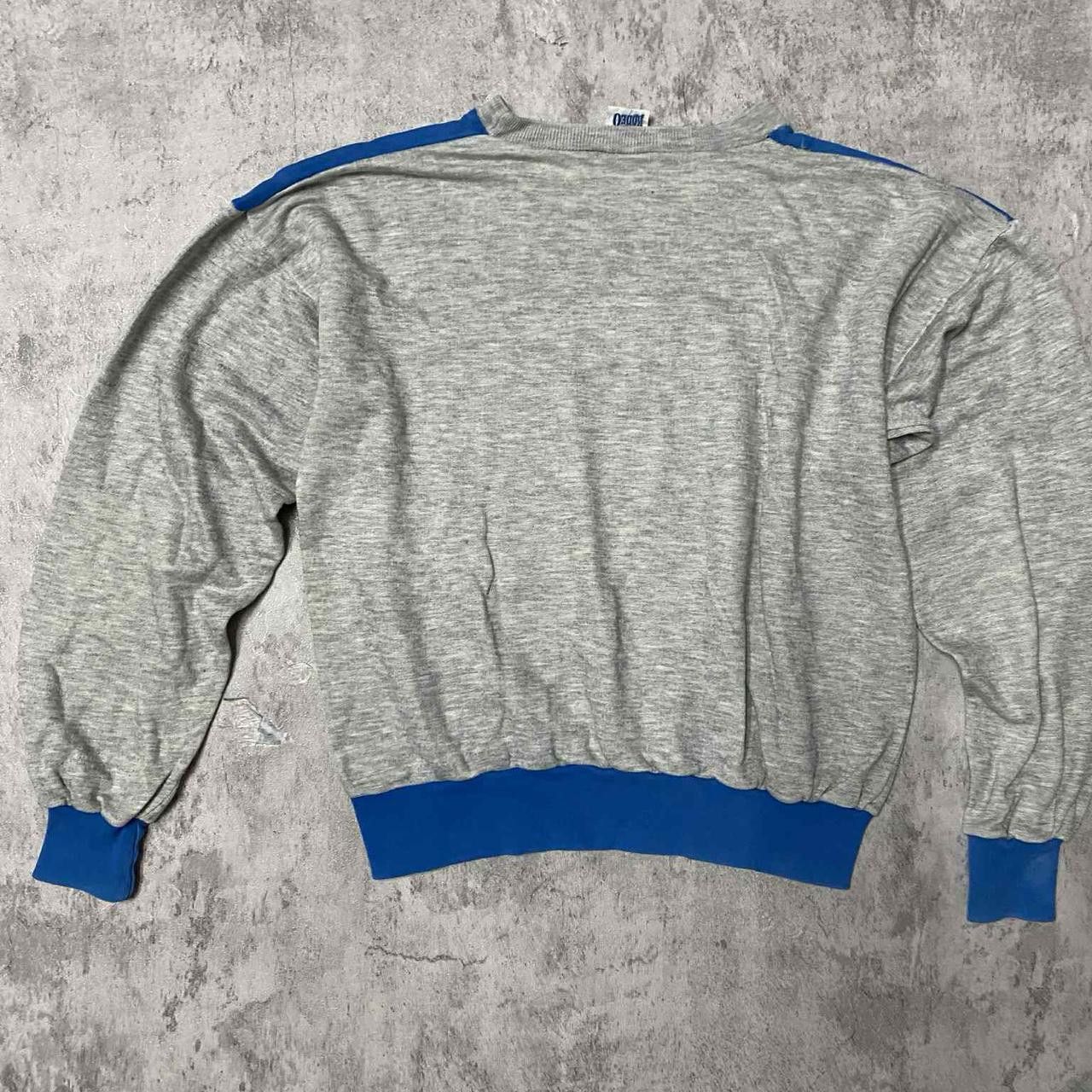 Other Grey and blue vintage 80s crewneck sweatshirt Size US S / EU 44-46 / 1 - 5 Thumbnail