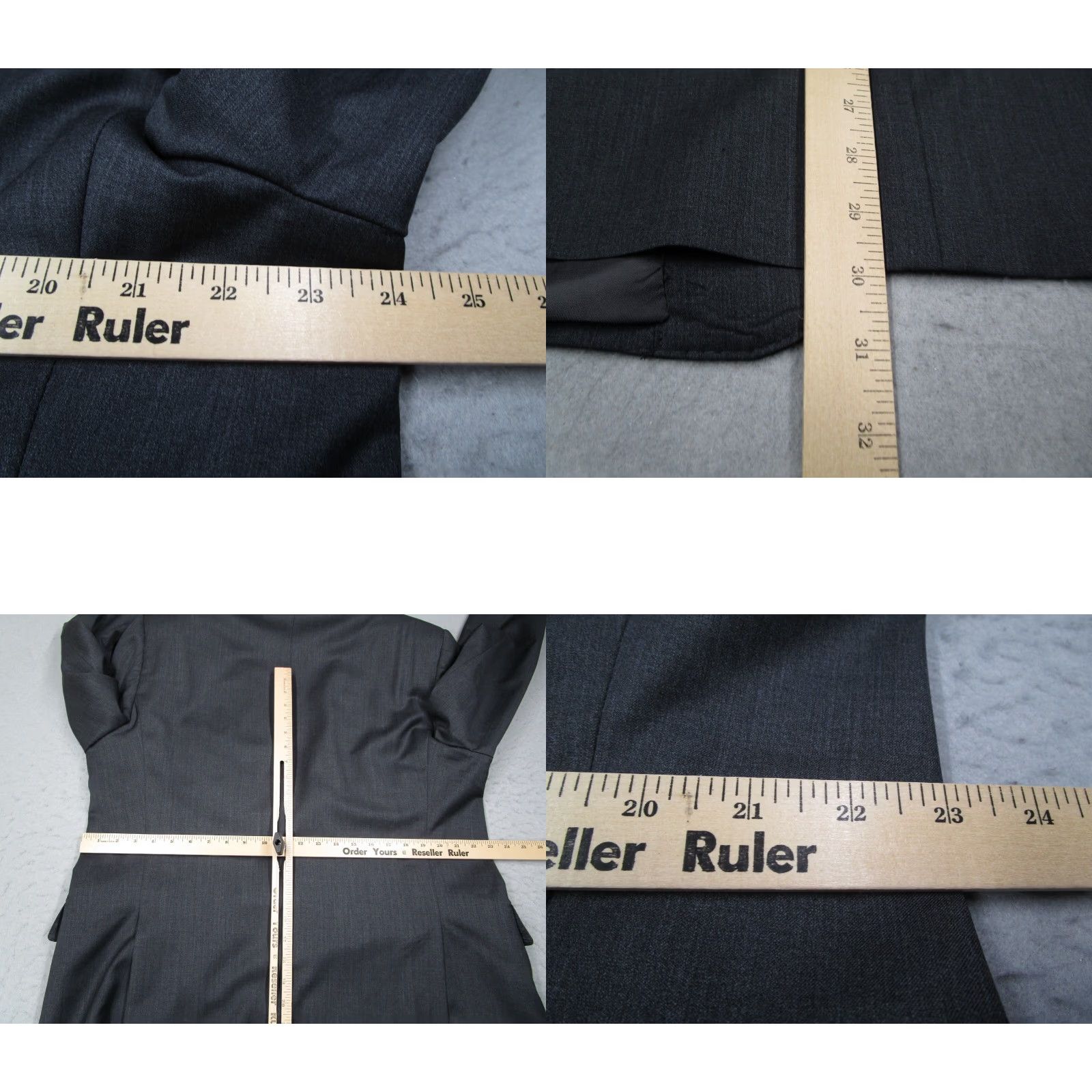 Saks Fifth Avenue Saks Fifth Avenue Ermenegildo Zegna Jacket Men 46 Gray Single-Breasted 2 Button Wool Made in USA Shirt? Size US S / EU 44-46 / 1 - 8 Thumbnail