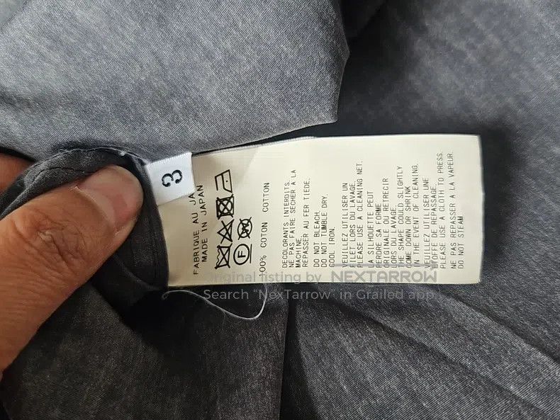 Yohji Yamamoto Yohji Yamamoto 2018 Show Shirt Size US L / EU 52-54 / 3 - 3 Thumbnail