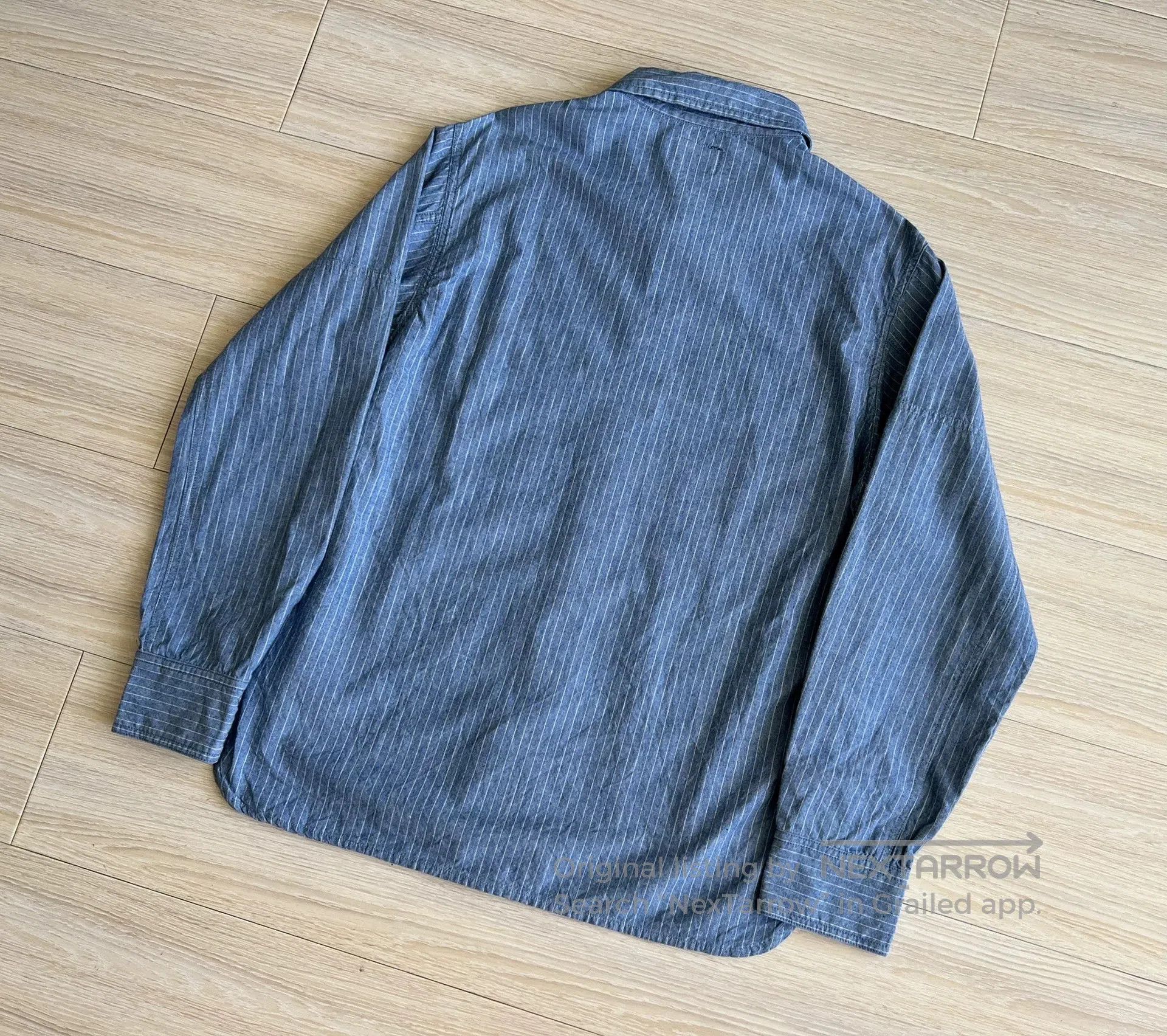Wtaps wtaps striped button-up shirt with pockets. Size US M / EU 48-50 / 2 - 5 Thumbnail