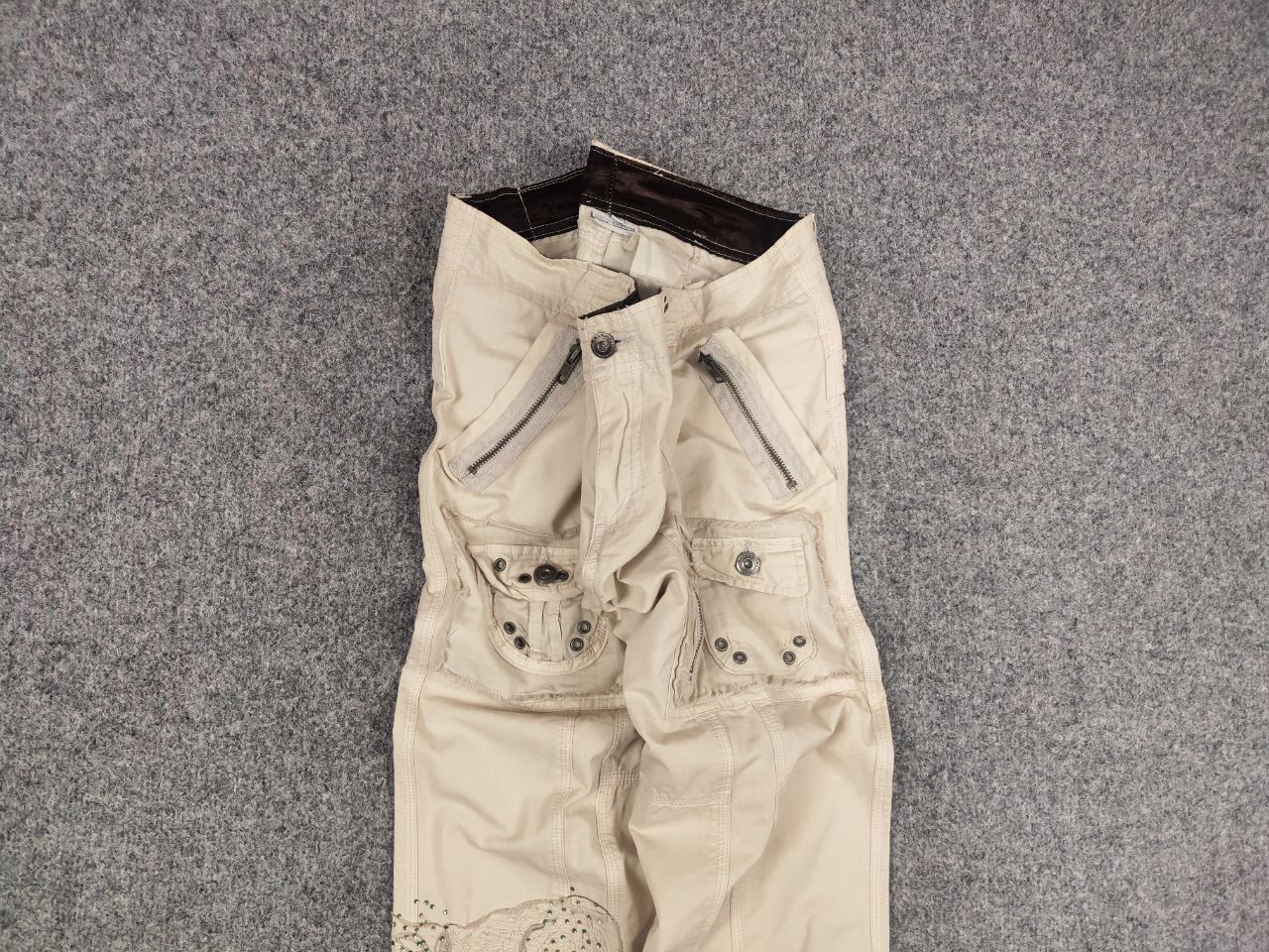 Japanese Brand Vintage Japan Bondage Cargo Pants if six was nine style Y2K Size US 32 / EU 48 - 4 Thumbnail