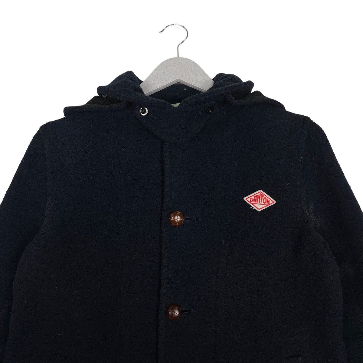 Danton × Japanese Brand 💥DANTON WOOL HOODIE LONG JACKET Size US M / EU 48-50 / 2 - 3 Thumbnail