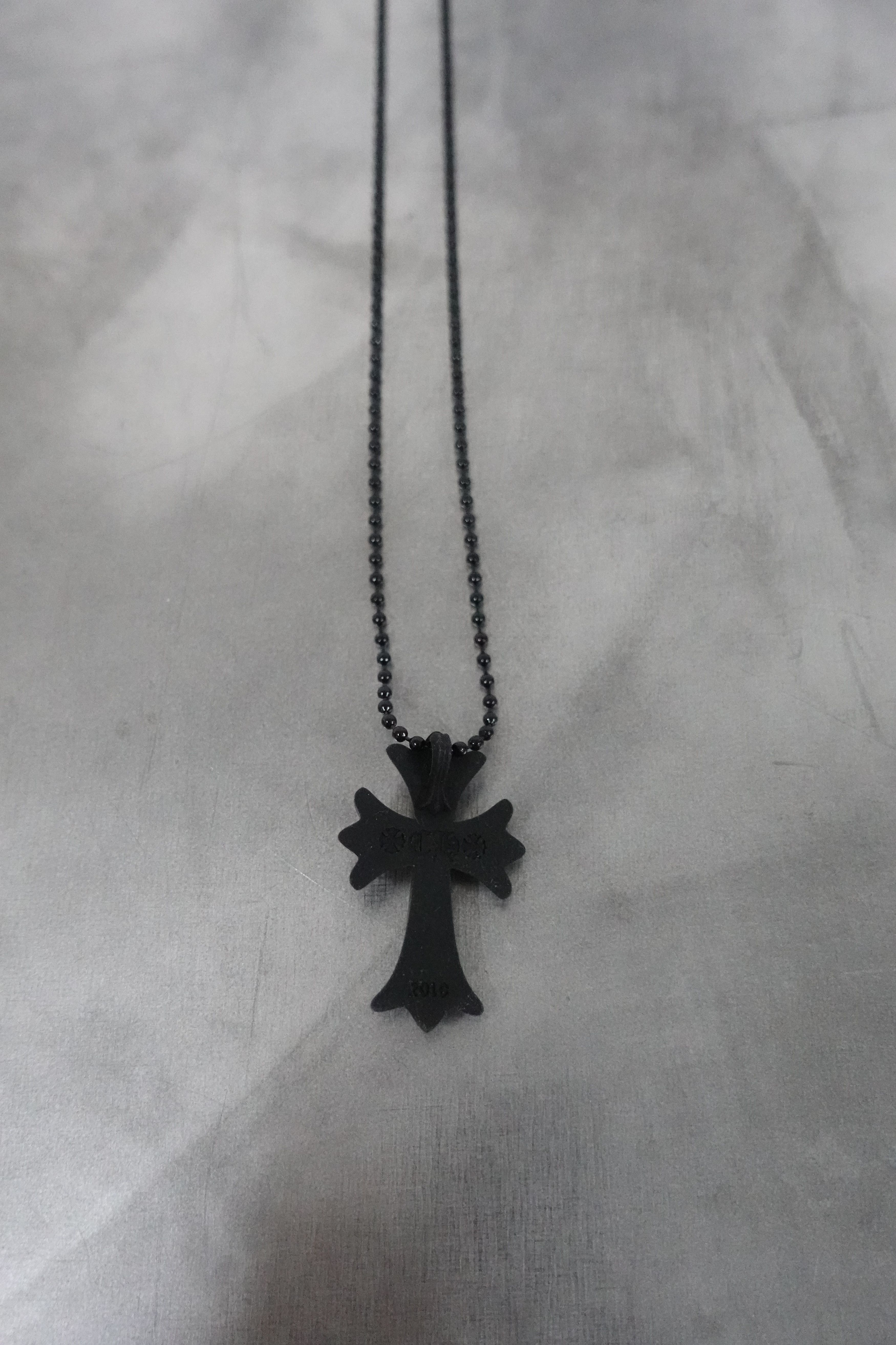 Chrome Hearts CHROME HEARTS SILICHROME NECKLACE BLACK Size ONE SIZE - 3 Thumbnail