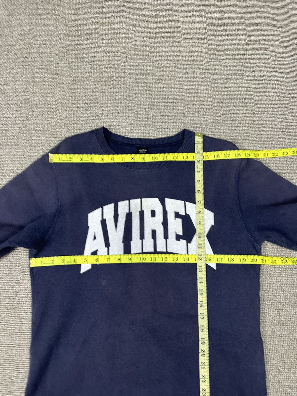 Avirex Vintage Avirex Spell Out Sun Faded Crewneck Z417 Size US L / EU 52-54 / 3 - 8 Thumbnail