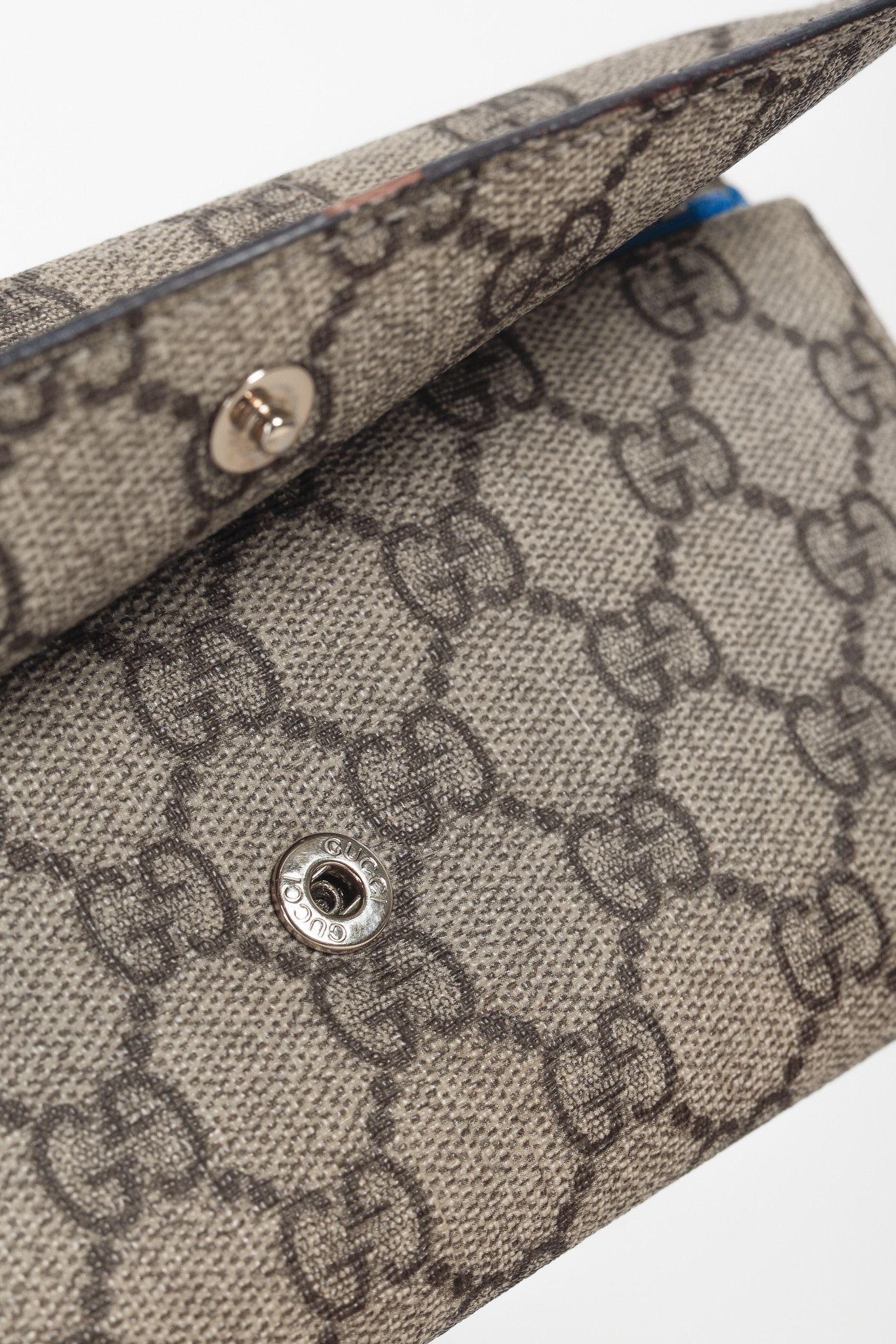 Gucci Gucci Brown Ivory GG Supreme Monogram Continental Wallet Size ONE SIZE - 7 Thumbnail