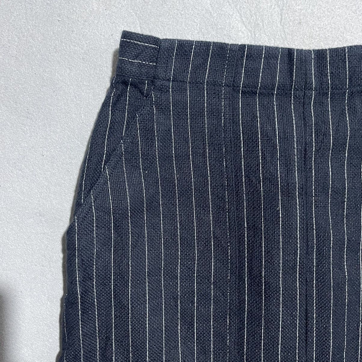 Alexander Wang Alexander Wang T Pinstripe Midi Skirt – Size 2 Size 26" / US 2 / IT 38 - 2 Thumbnail
