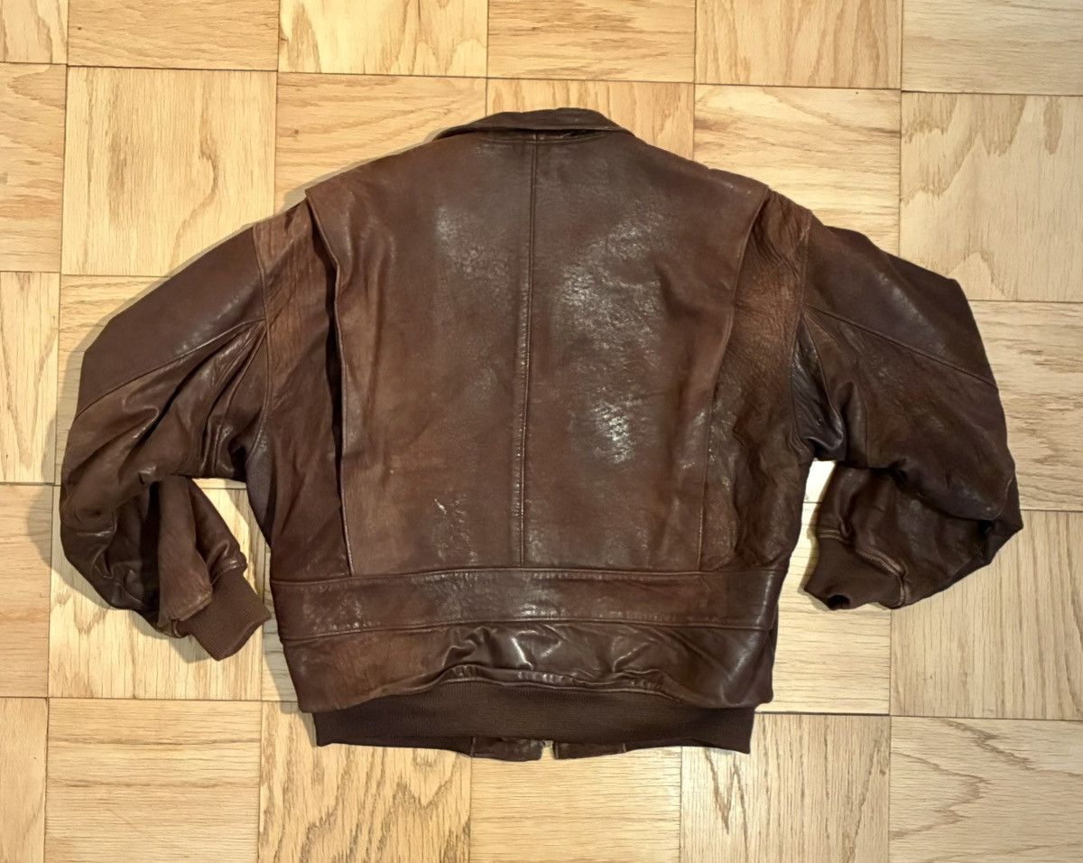 Other Vintage Leather Flight Jacket Size US M / EU 48-50 / 2 - 8 Thumbnail