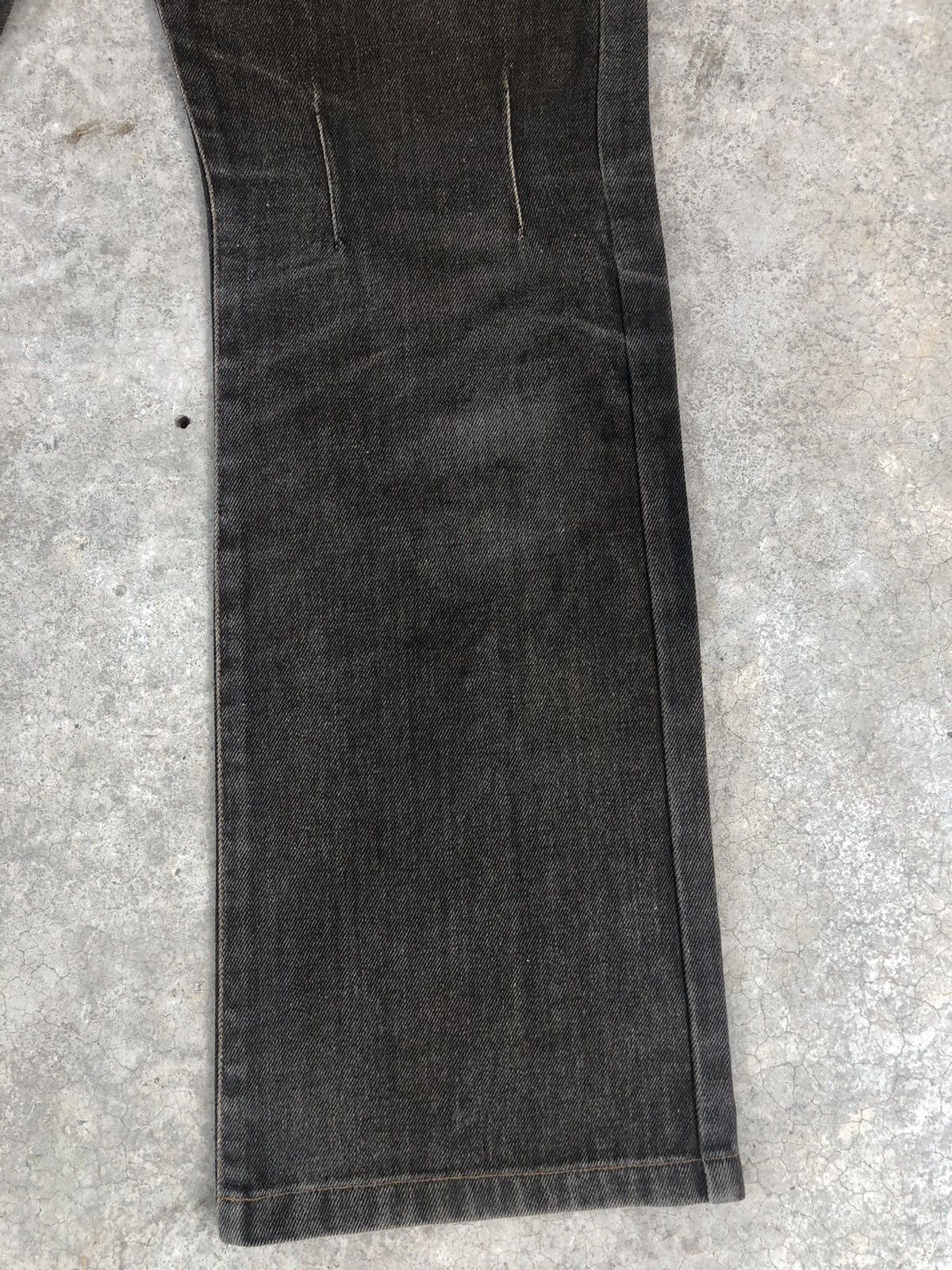 If Six Was Nine Japanese Melrose Flared Jeans Distressed Jeans Size US 32 / EU 48 - 7 Thumbnail