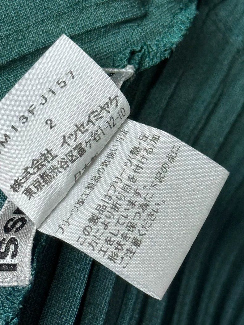 Issey Miyake Issey Miyake size:2 Green mainline pleated top Size XS / US 0-2 / IT 36-38 - 5 Thumbnail