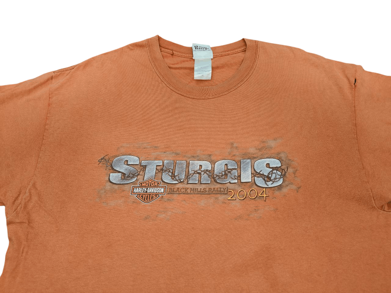 Harley Davidson Worn Harley Davidson T Size US XL / EU 56 / 4 - 2 Thumbnail