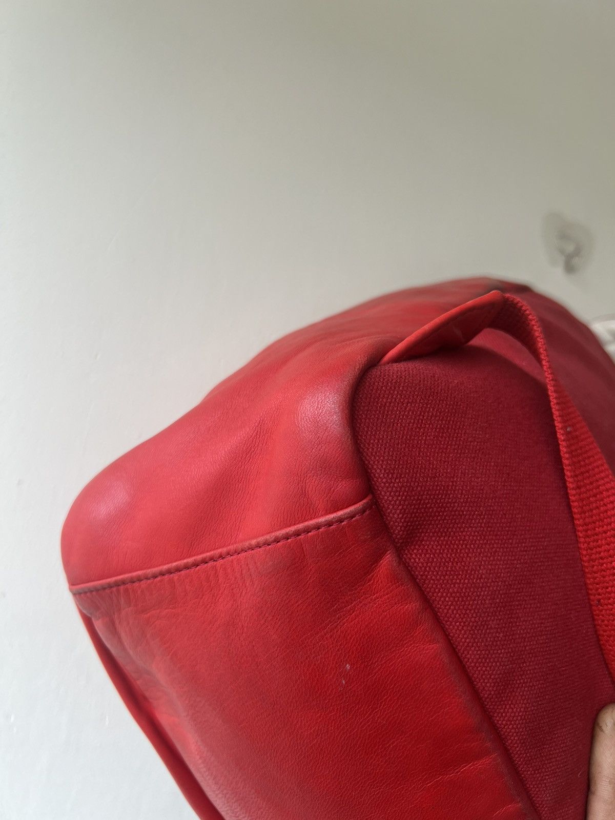 Shellac Agility Japan Patina Red Leather Backpack Bag Size ONE SIZE - 23 Thumbnail