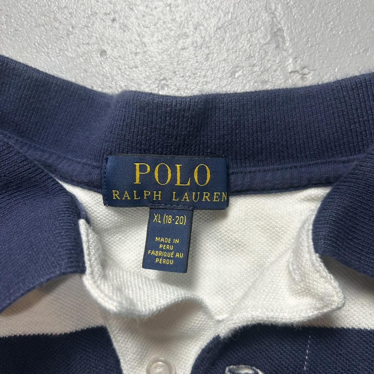 Polo Ralph Lauren × Vintage Chief Keef Style Striped Polo Size US M / EU 48-50 / 2 - 2 Thumbnail