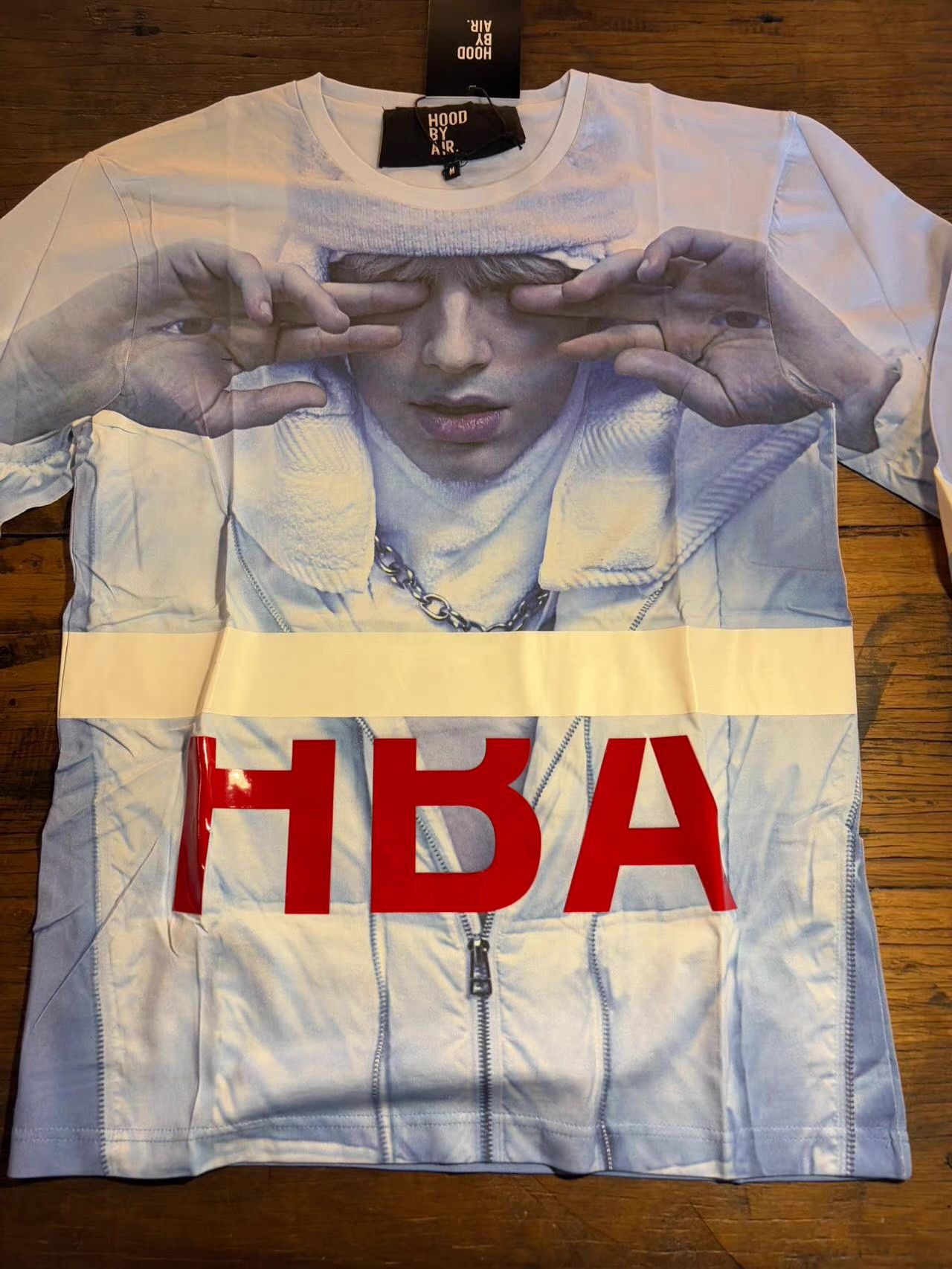 Hood By Air HBA HOOD BY AIR 15FW Allover Seven Wonders LS Tee Ｑ25 Size US M / EU 48-50 / 2 - 3 Thumbnail