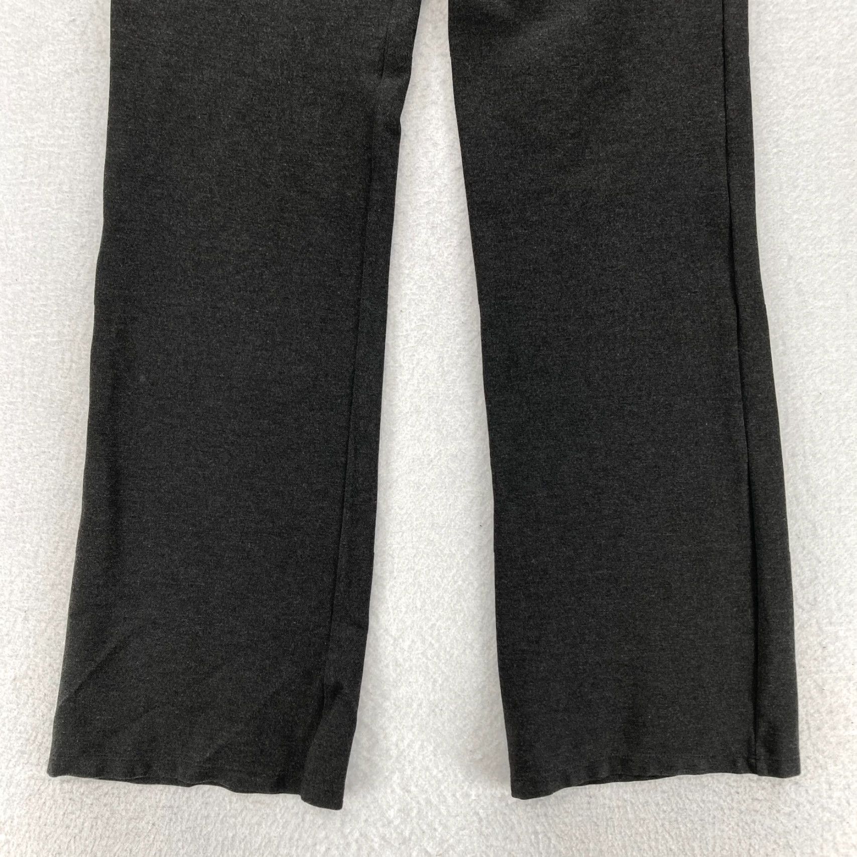 Vintage Betabrand Women's M Gray Super Stretch Dress Pants Yoga Wear Career Pull On Dress Pants Slim Straight 30 In Inseam 31 In Gray Womens Shoes Size 30" / US 8 / IT 44 - 3 Thumbnail
