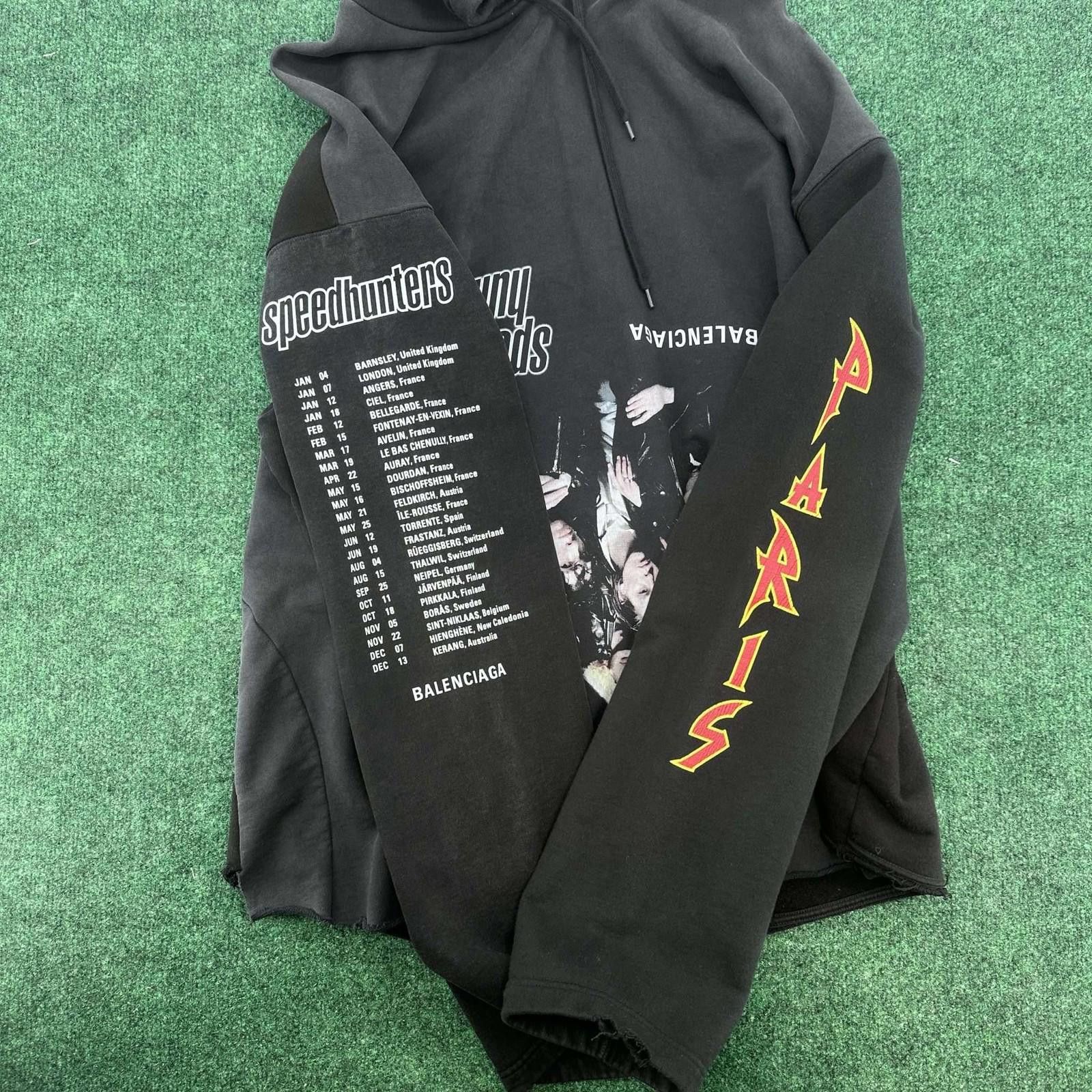 Balenciaga Balenciaga Speed Hunters Flame Hoodie 5 Used Size US XXL / EU 58 / 5 - 2 Thumbnail