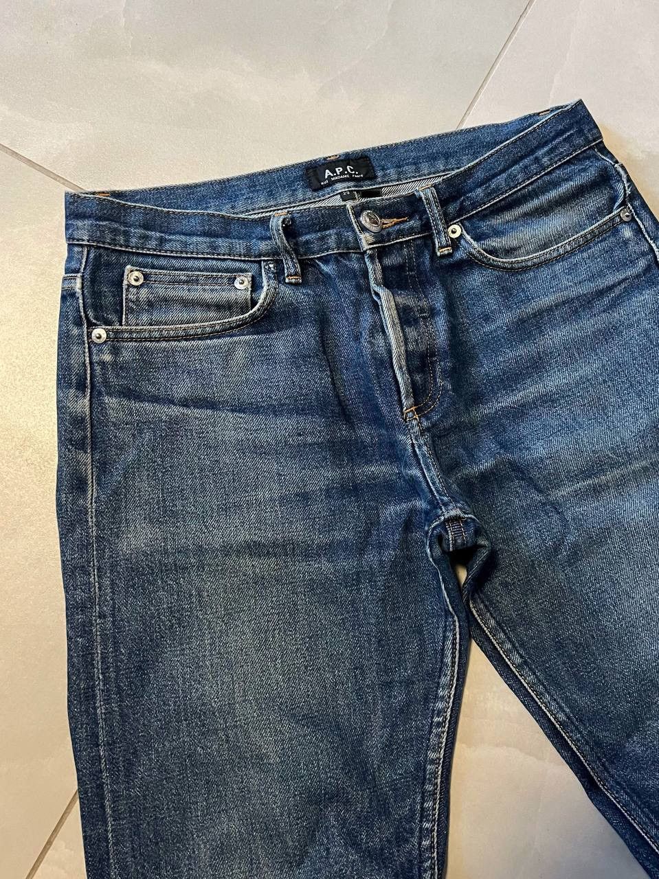 A.P.C. Apc jeans sevedge rue de fleurus paris {B12} Size US 29 - 4 Thumbnail