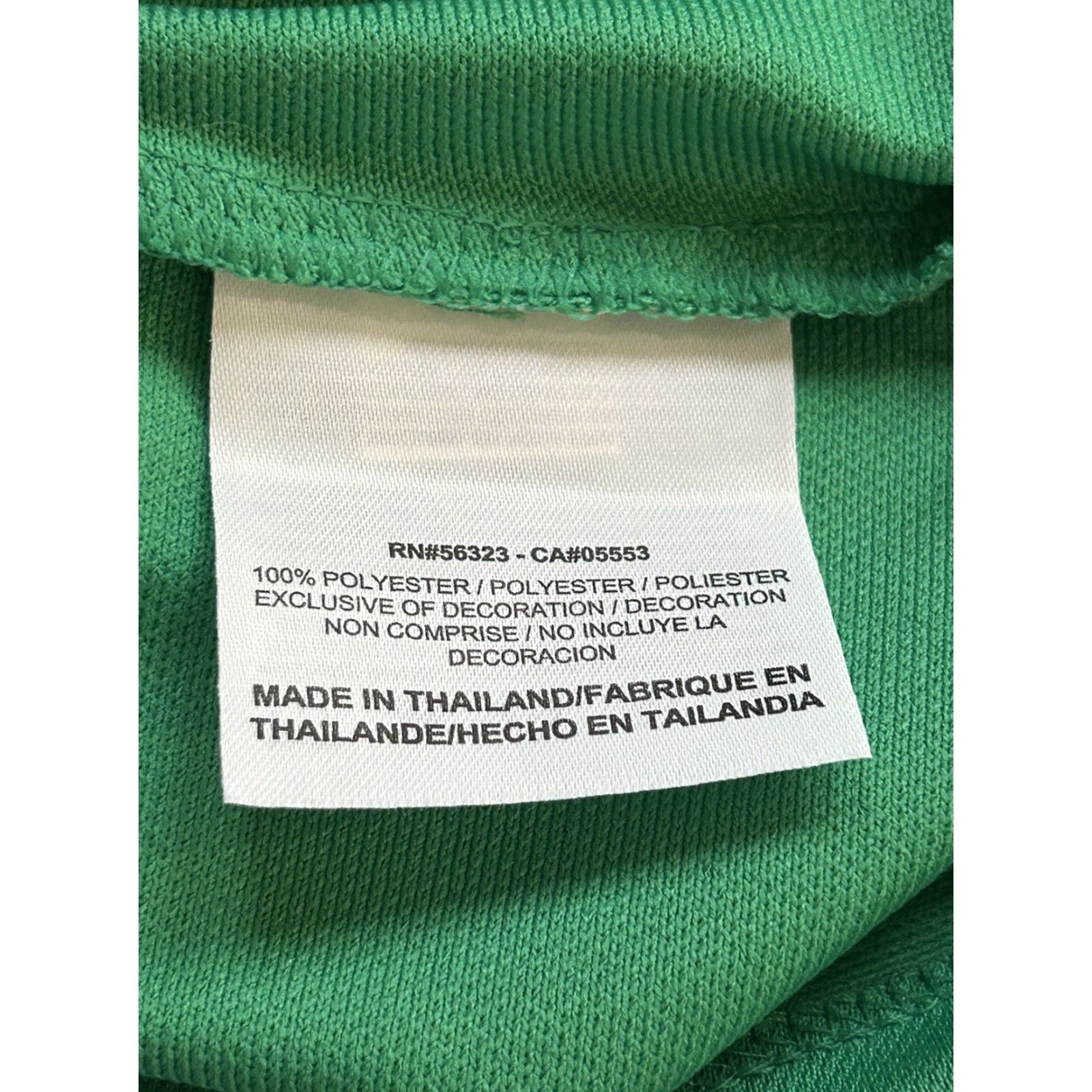 Nike Nike Dri-Fit Golf Polo Shirt Womens Large Green Short Sleeve Athletic Regular Nike Golf Size 36" / US 14 / IT 50 - 6 Thumbnail