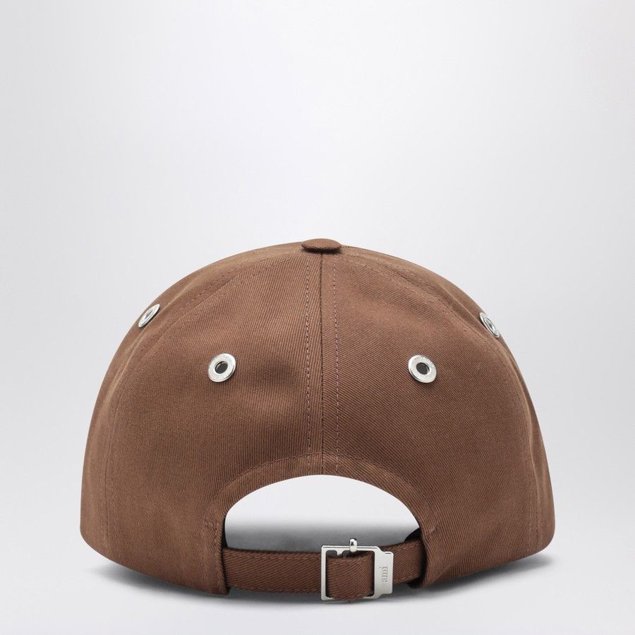 AMI o1d2blof0625 Size: OS / Baseball Cap / Hat in Brown Size ONE SIZE - 4 Thumbnail