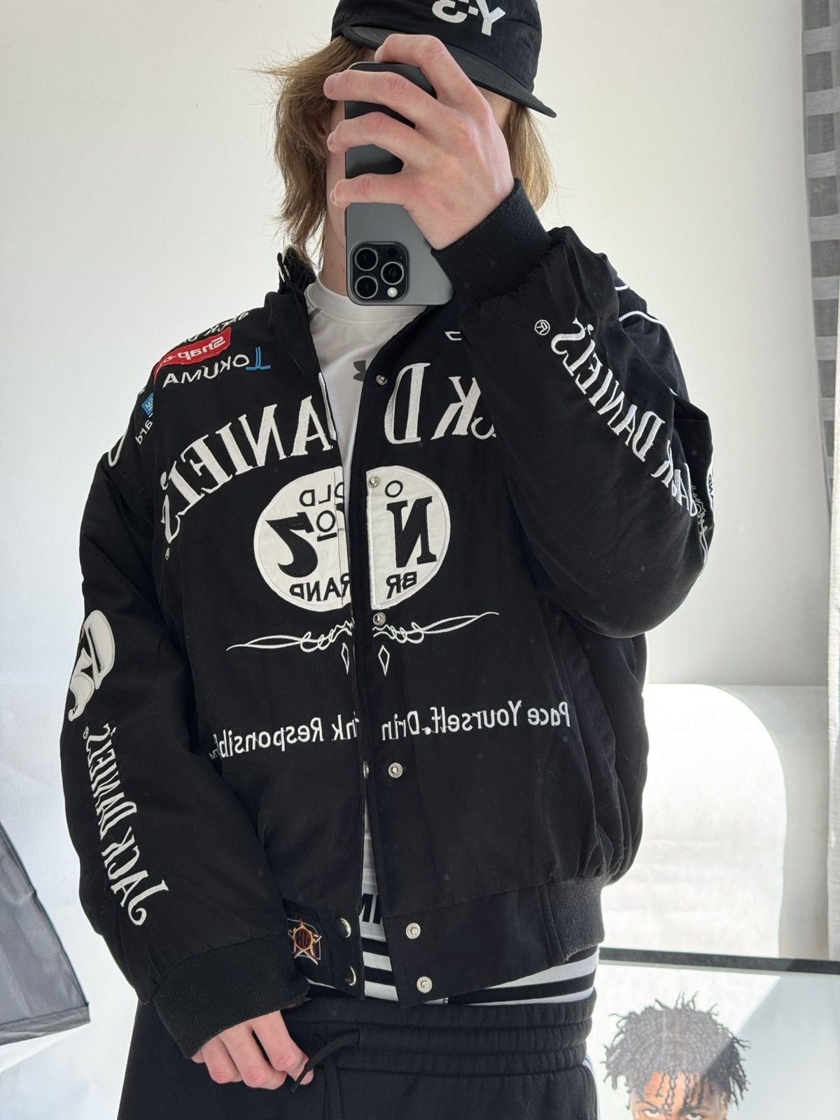 Vintage Jack Daniels VINTAGE RACING JACKET CHEVROLET BOMBER NASCAR Size US L / EU 52-54 / 3 - 1 Thumbnail