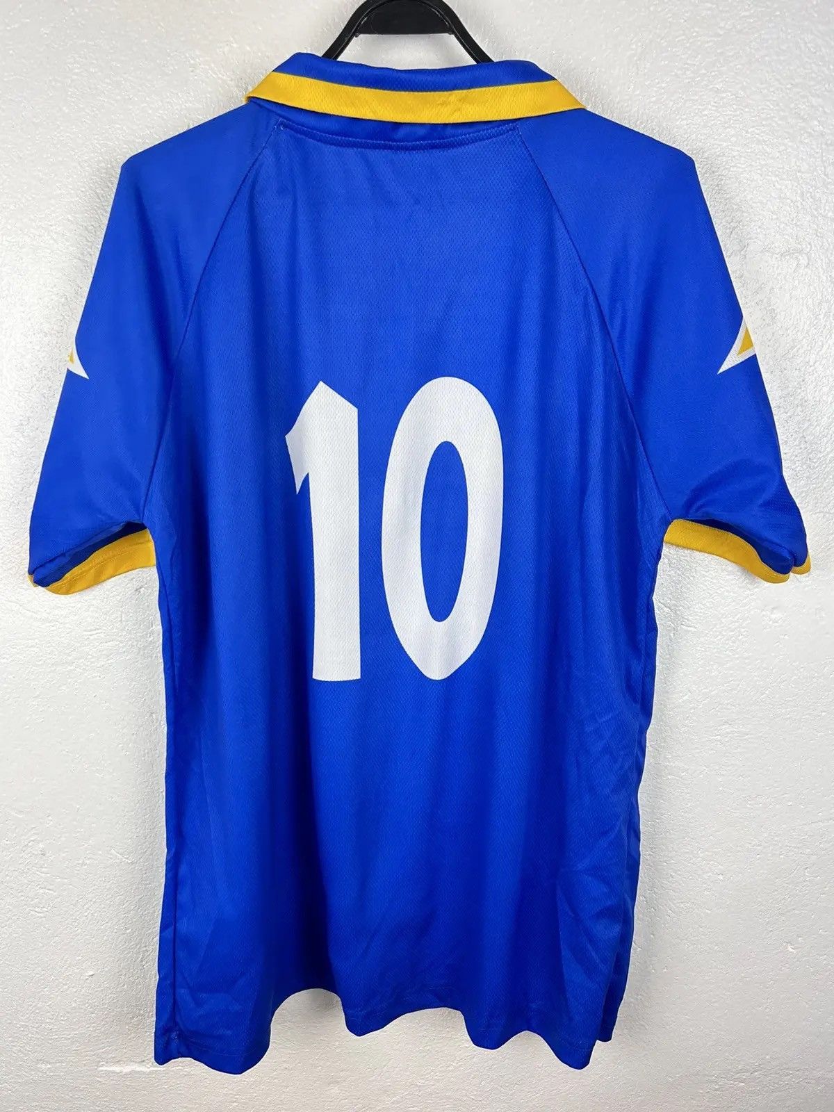 Vintage 90s Vintage Juventus FC 1995/96 Away Kit #10 Soccer Jersey Size US L / EU 52-54 / 3 - 5 Thumbnail
