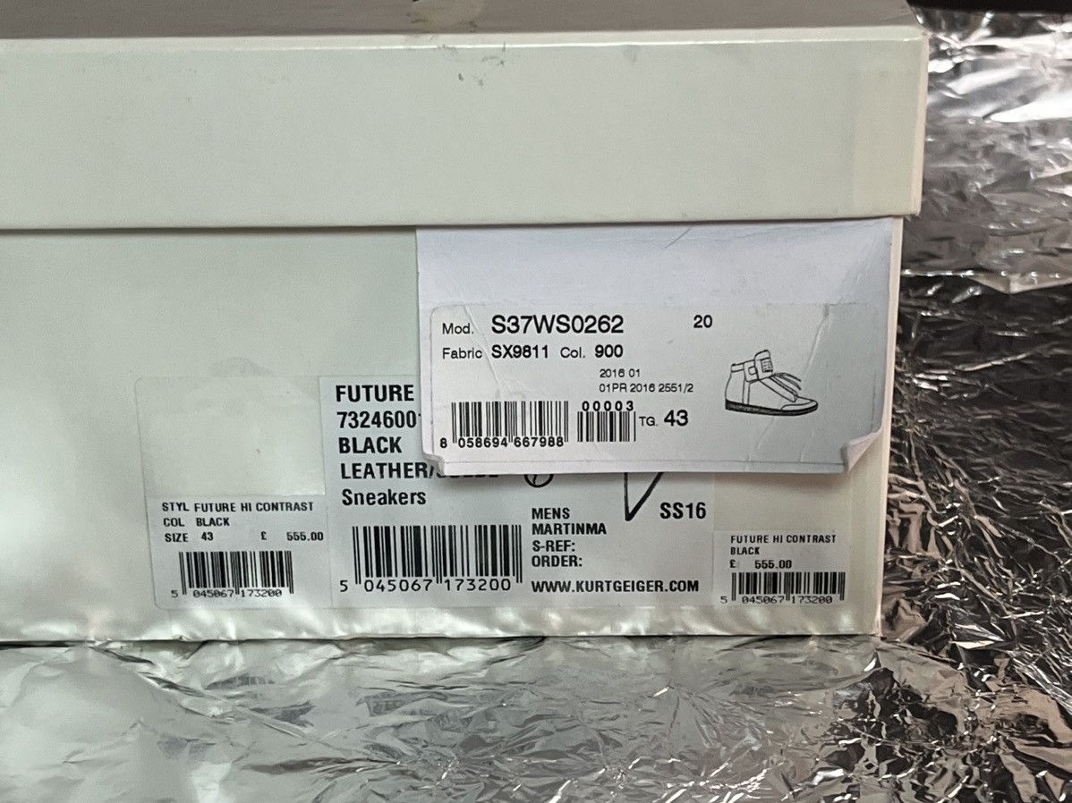 Maison Margiela AW16 Maison Margiela Future High 2 Tone Grey