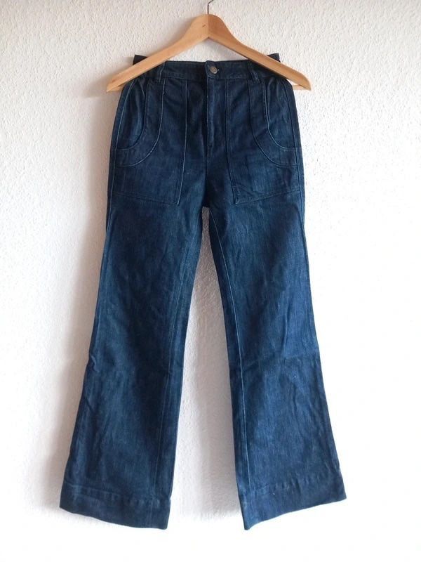 Prada PRADA Flared High waisted JEANS Size 24" / US 00 / IT 34 - 1 Thumbnail