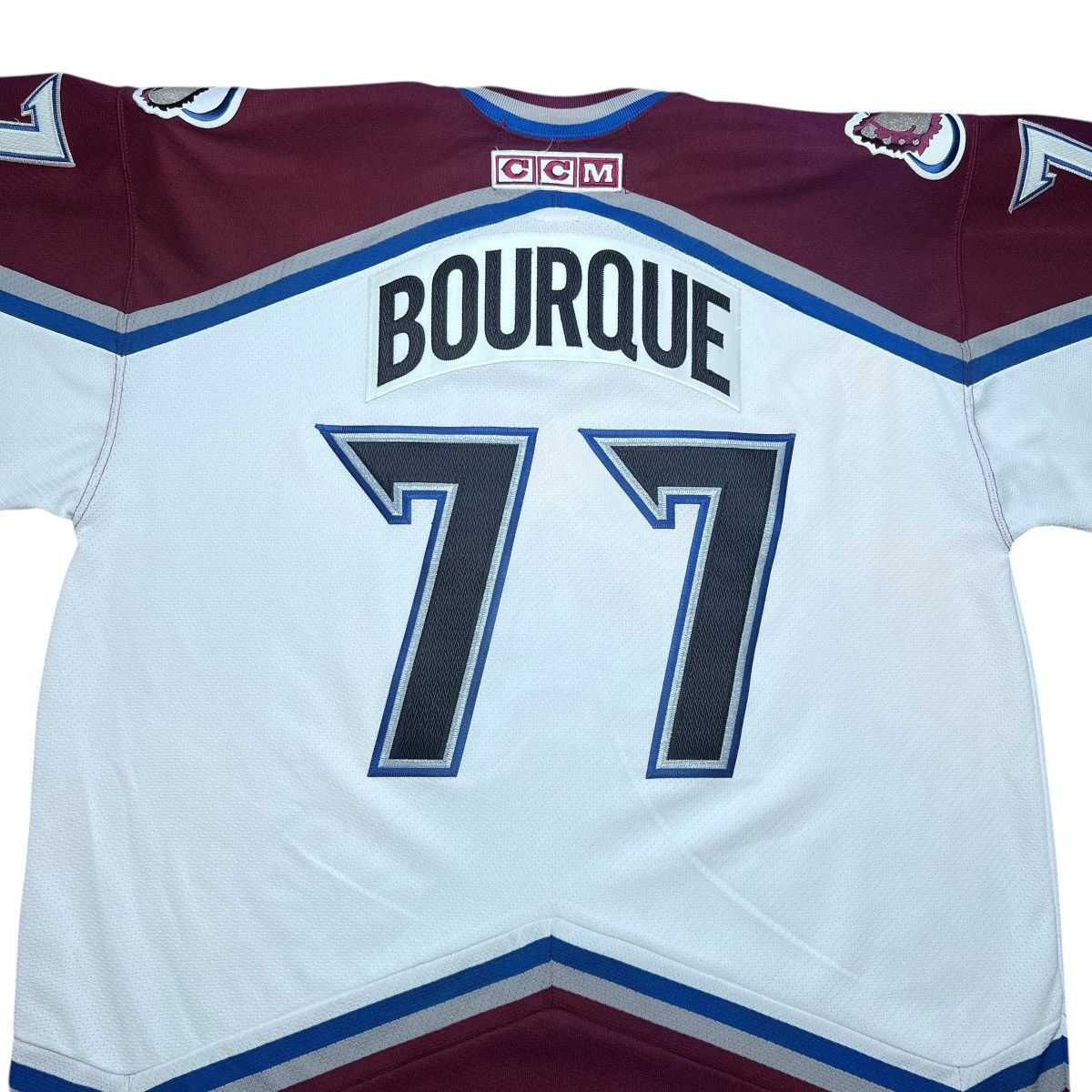 Ccm NHL Colorado Avalanche Ray Bourque #77 Authentic CCM Jersey Size US XL / EU 56 / 4 - 10 Thumbnail