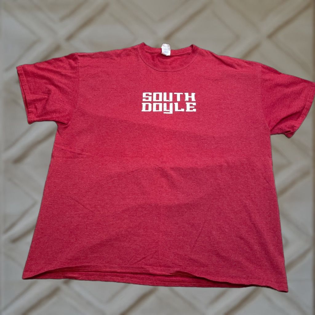 Port & Company Port & Company Core Cotton Shirt Adult 2XL Red Logo Mens Tee Size US XXL / EU 58 / 5 - 1 Thumbnail
