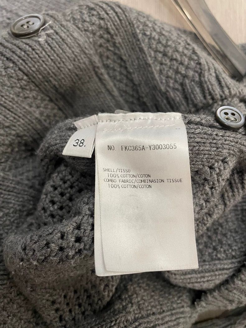 Thom Browne Thom Browne Gray knit cardigan Size XS / US 0-2 / IT 36-38 - 5 Thumbnail