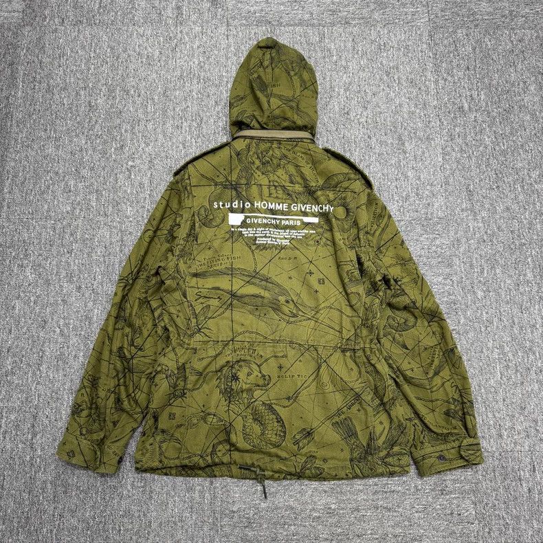 Givenchy Givenchy Size44 Green Camouflage Pattern Jacket Size US M / EU 48-50 / 2 - 4 Thumbnail