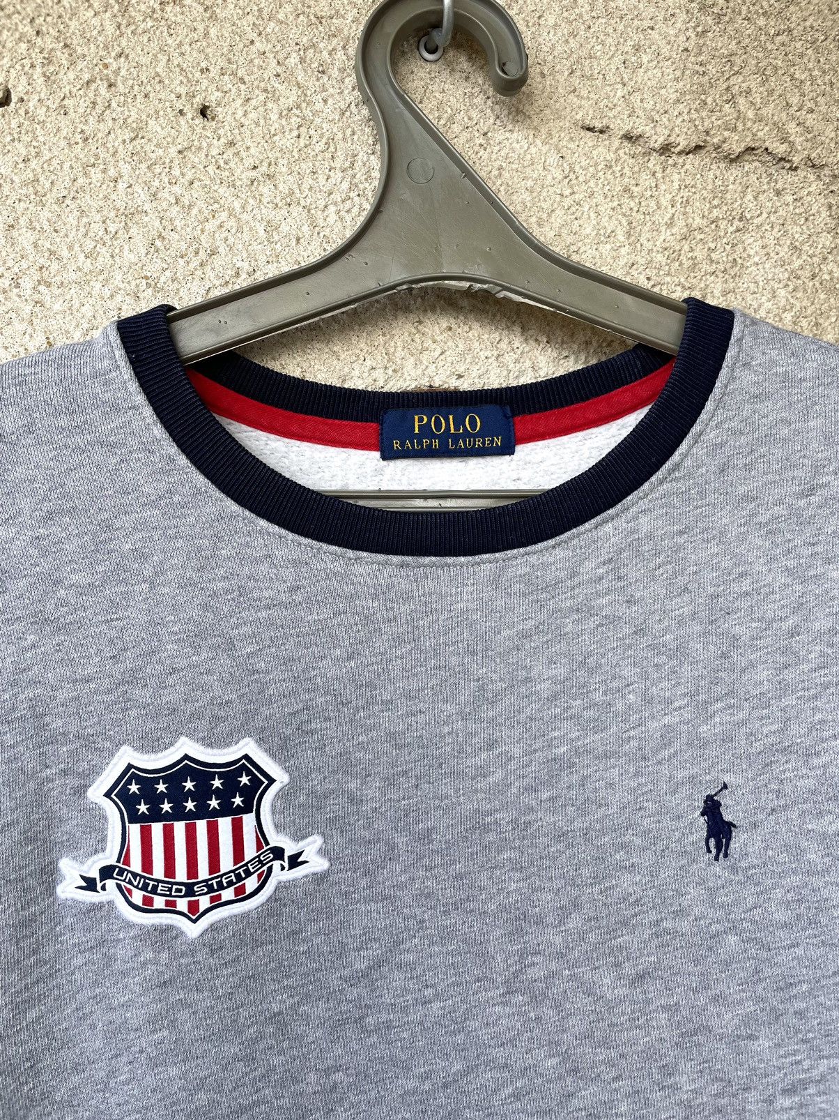 Polo Ralph Lauren Polo Ralph Lauren USA Big Logo Sweatshirt Vintage Y2K Size US S / EU 44-46 / 1 - 7 Thumbnail