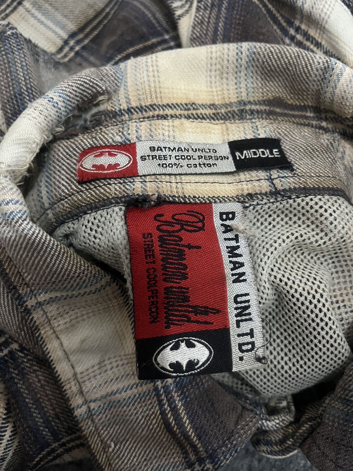 Number (N)ine Batman Unlimited Street Cool Person Convertible Flannel Size US L / EU 52-54 / 3 - 9 Thumbnail