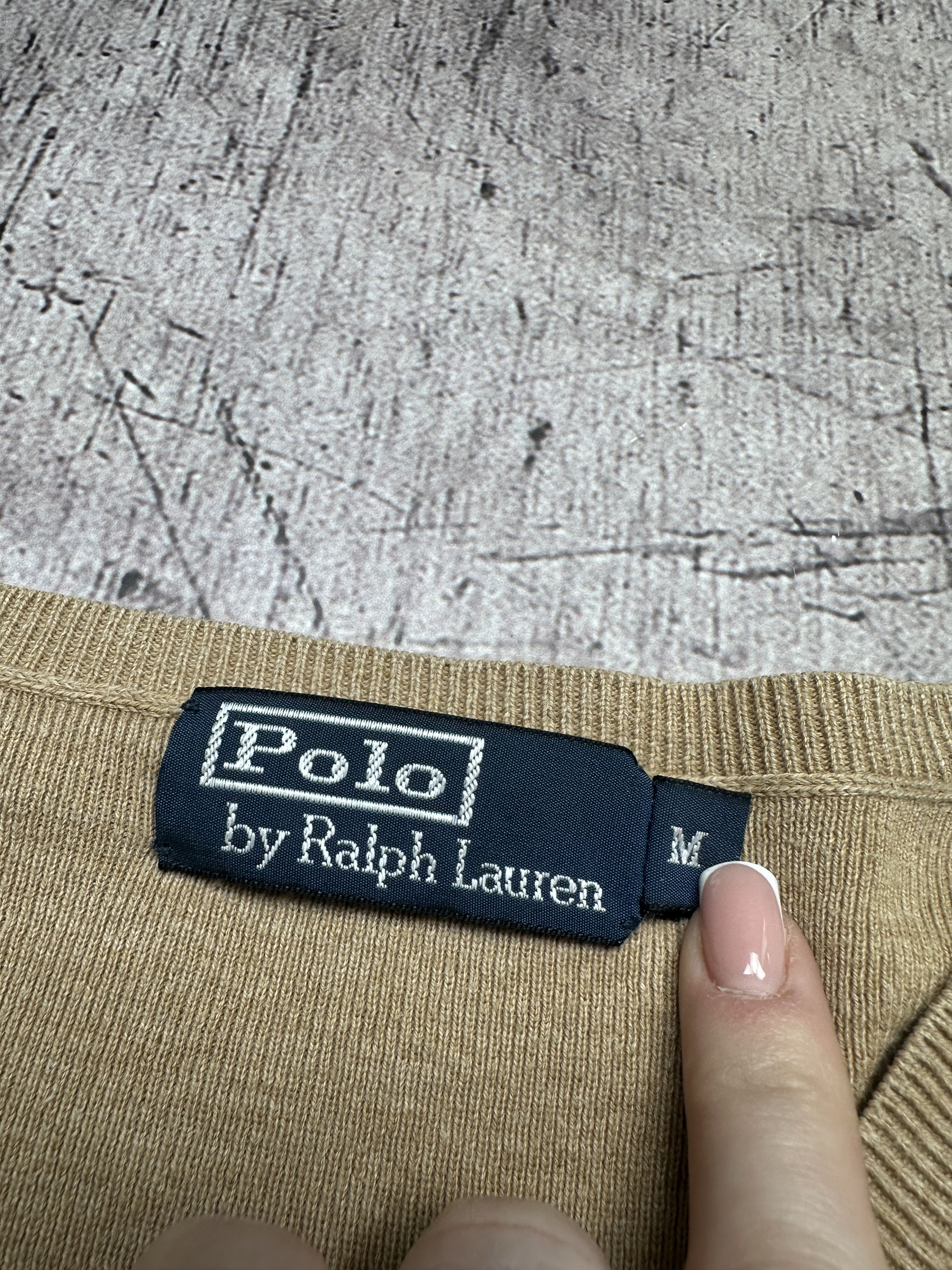 Polo Ralph Lauren × Ralph Lauren Polo Ralph Lauren Vintage Mens V-neck Sweater Size US M / EU 48-50 / 2 - 4 Thumbnail