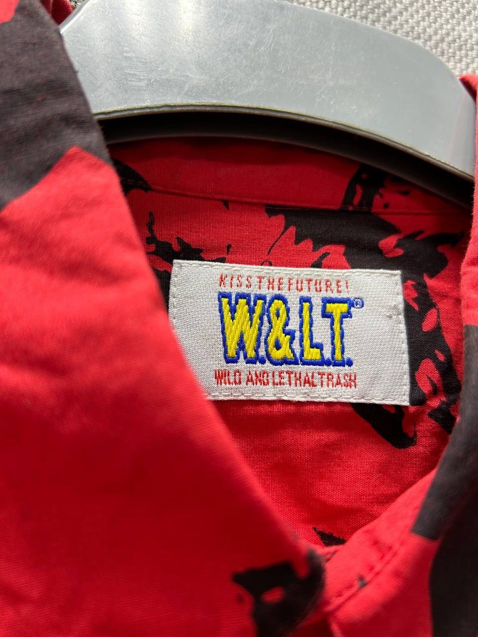 Designer × W&LT W&lt W Lt Walter Van Beirendonck Red Printed Shirt Size US M / EU 48-50 / 2 - 5 Thumbnail