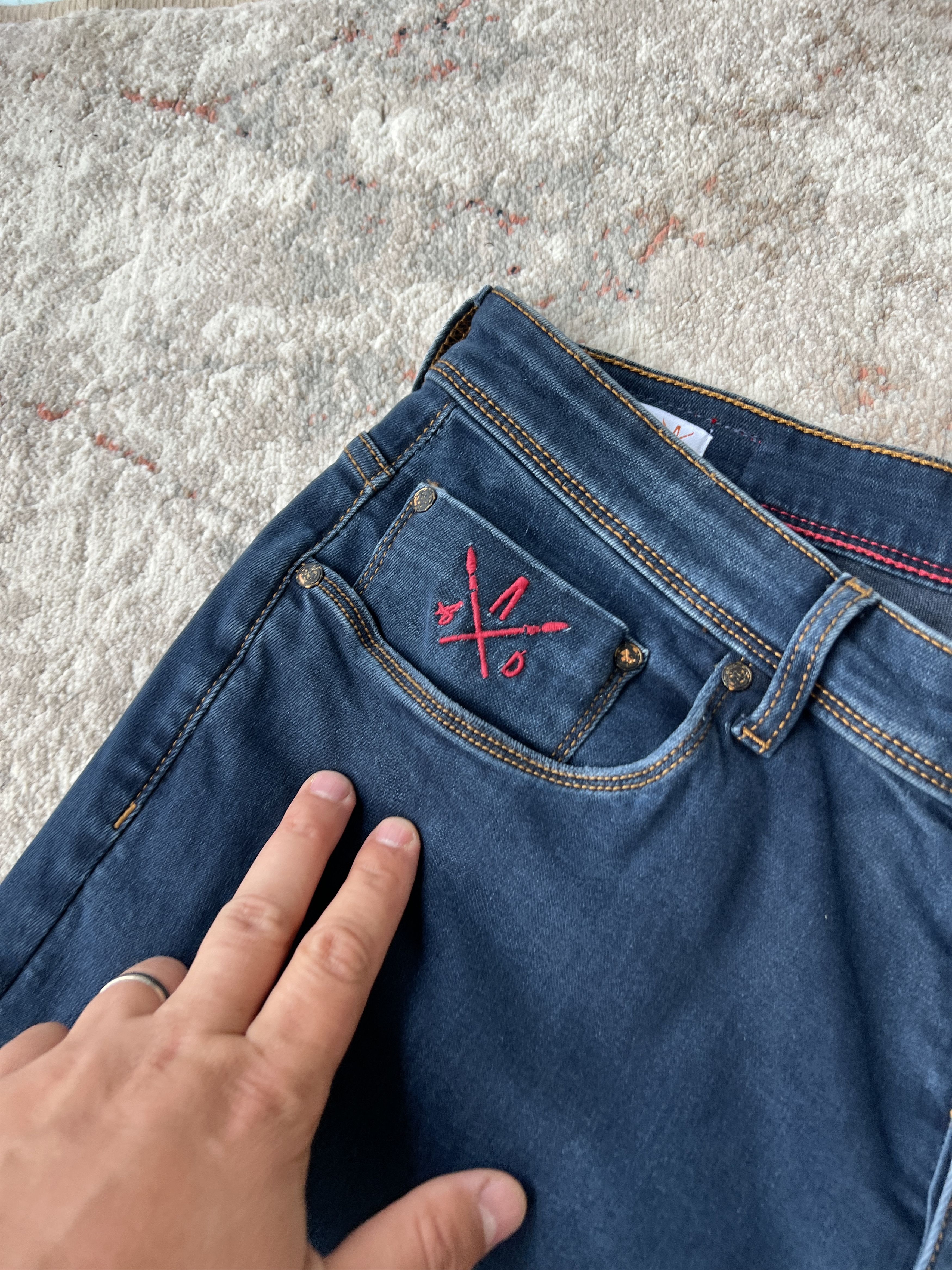 Handmade Ace Denim Paris Handmade Jeans Size US 34 / EU 50 - 3 Thumbnail