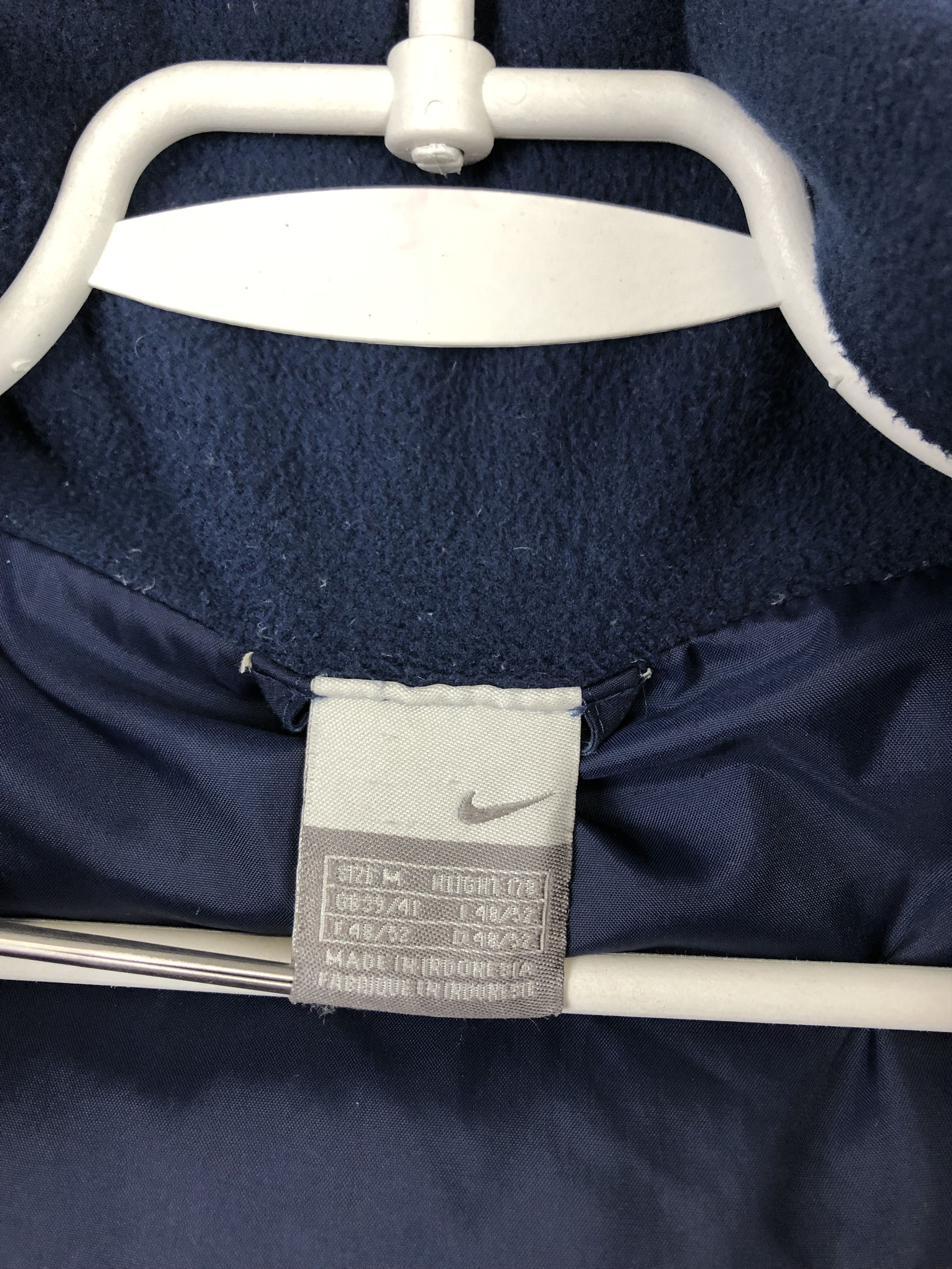 Nike Nike Vintage 90s Down Puffer Vest Jacket Navy Rare Size US M / EU 48-50 / 2 - 9 Thumbnail