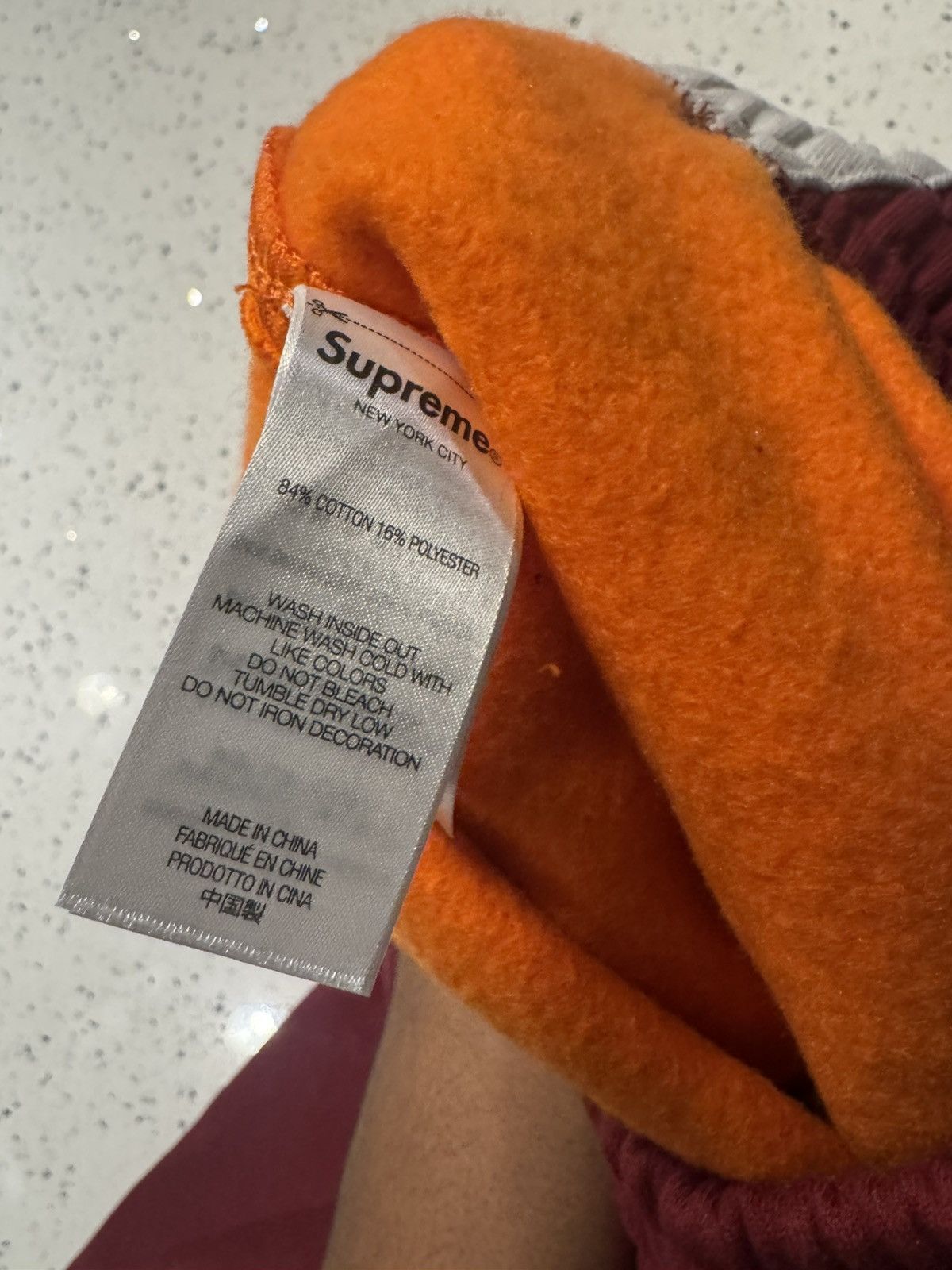 Supreme Supreme Equipé Sweatshort in Dark Orange Size US 28 / EU 44 - 2 Thumbnail