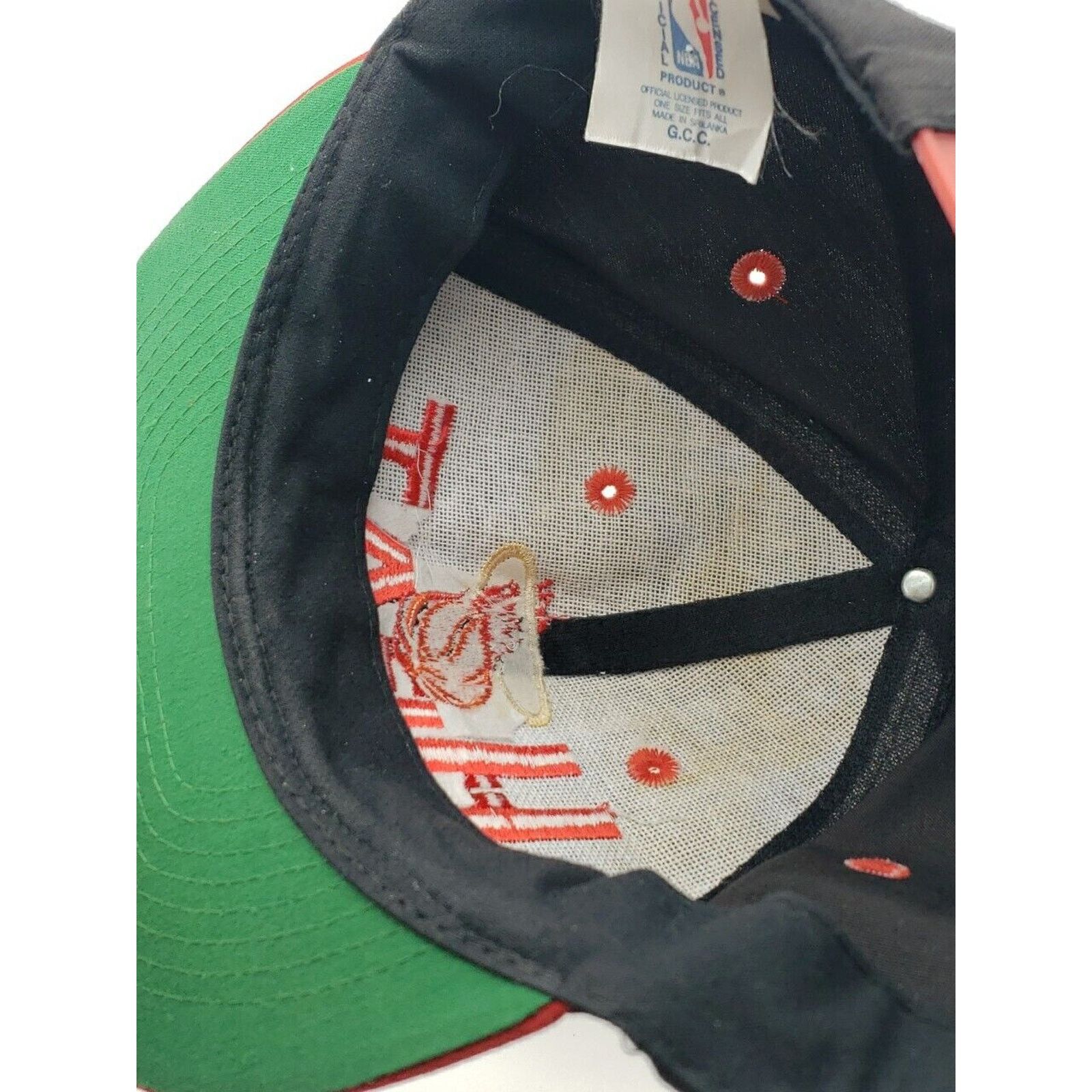 Other Vintage 1990s 90s G.C.C. Miami Heat Logo spell out hat Size ONE SIZE - 17 Thumbnail