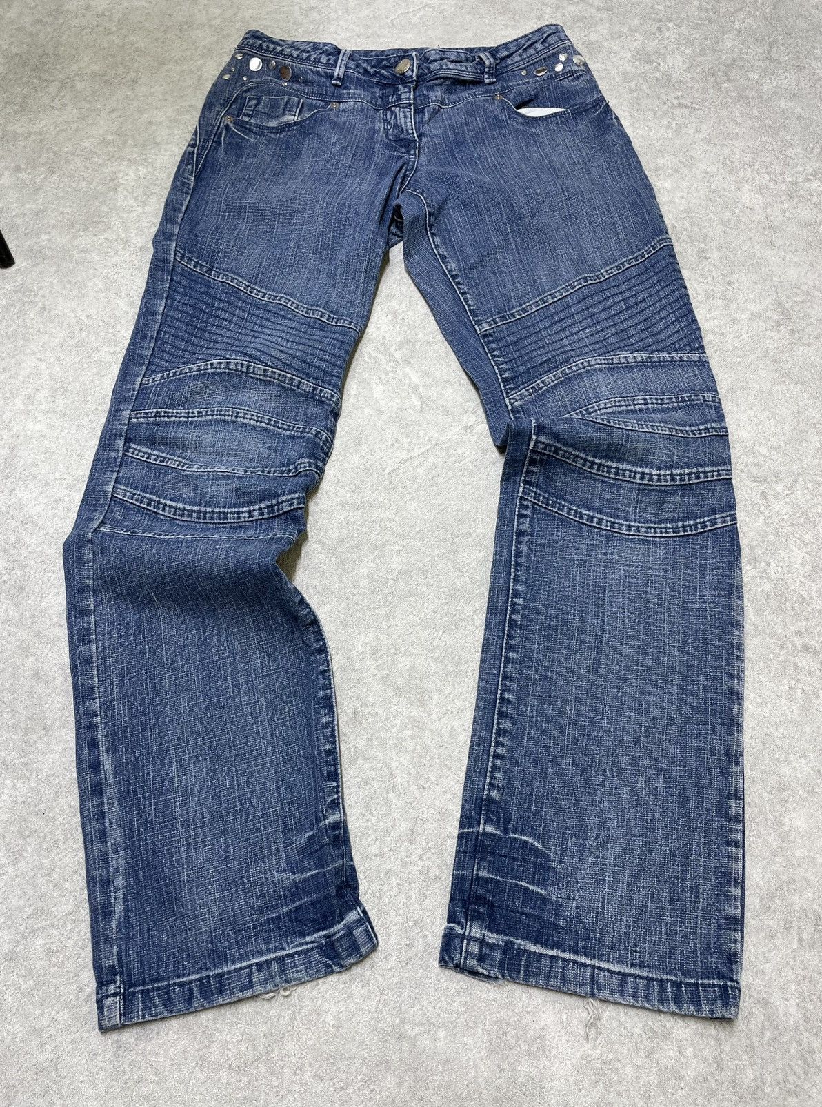 If Six Was Nine × Le Grande Bleu (L.G.B.) × Tornado Mart Flared Denim Jeans - LGB / If Six Was Nine Energy Size US 29 - 1 Thumbnail