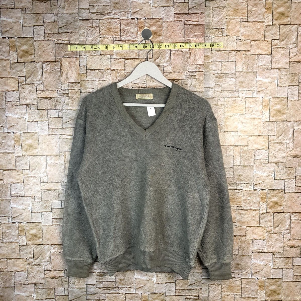Japanese Brand × Lindbergh × Vintage Lindbergh made in japan vintage sweatshirt Knitwear #A1078 Size US S / EU 44-46 / 1 - 1 Thumbnail