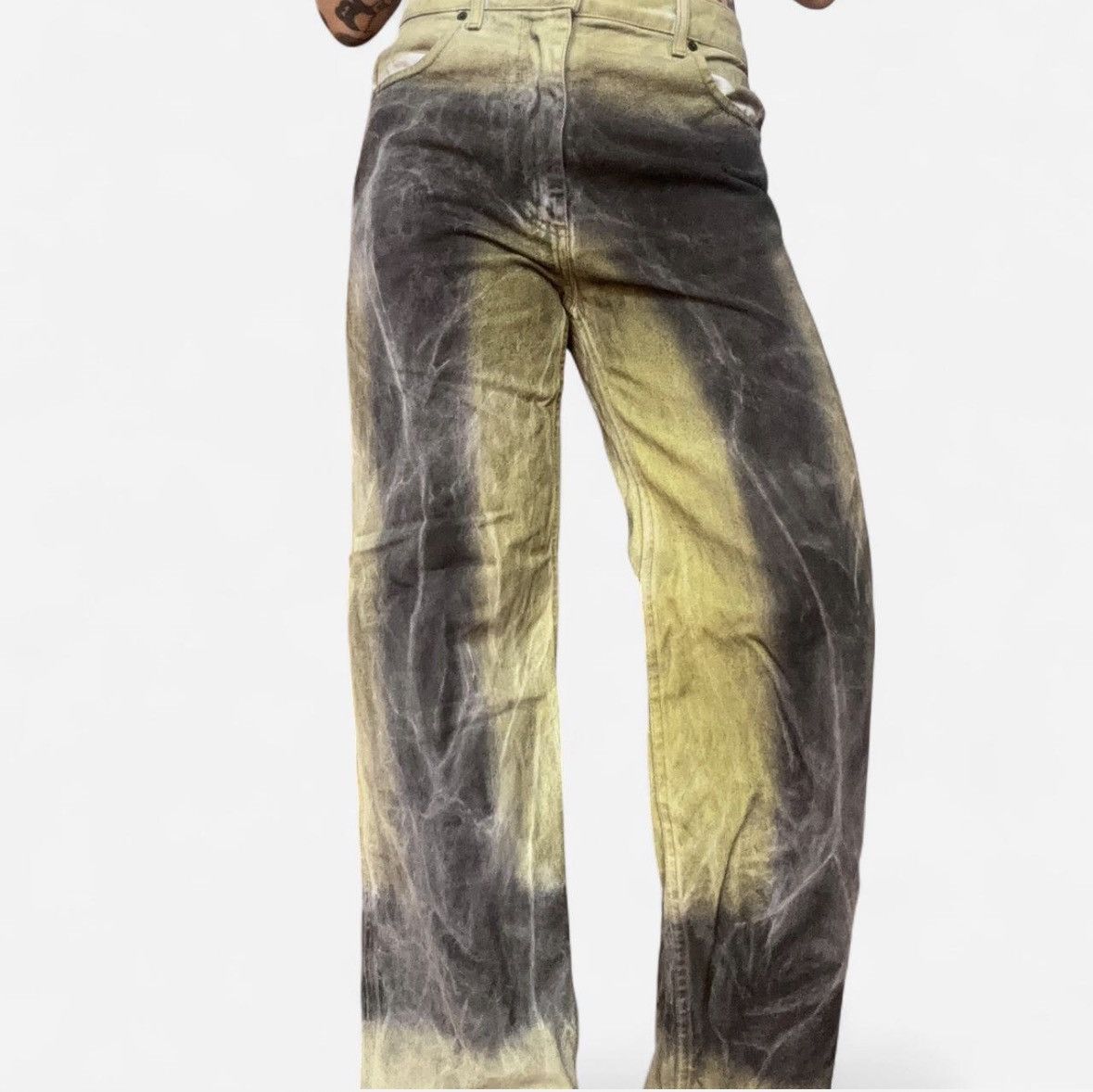 Eckhaus Latta Eckhaus Latta Wide Leg Slim Spray Size US 27 - 1 Thumbnail