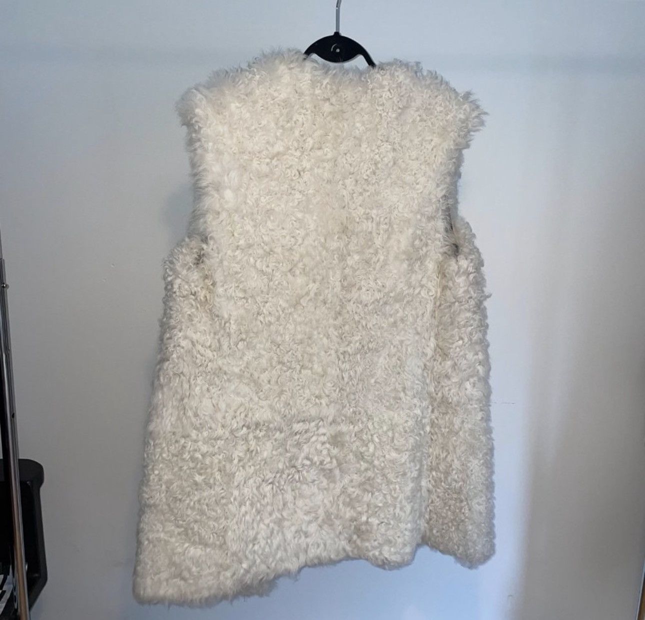 Sonia Rykiel SONIA RYKIEL PARIS Wool Coat & detachable fur vest Size L / US 10 / IT 46 - 7 Thumbnail